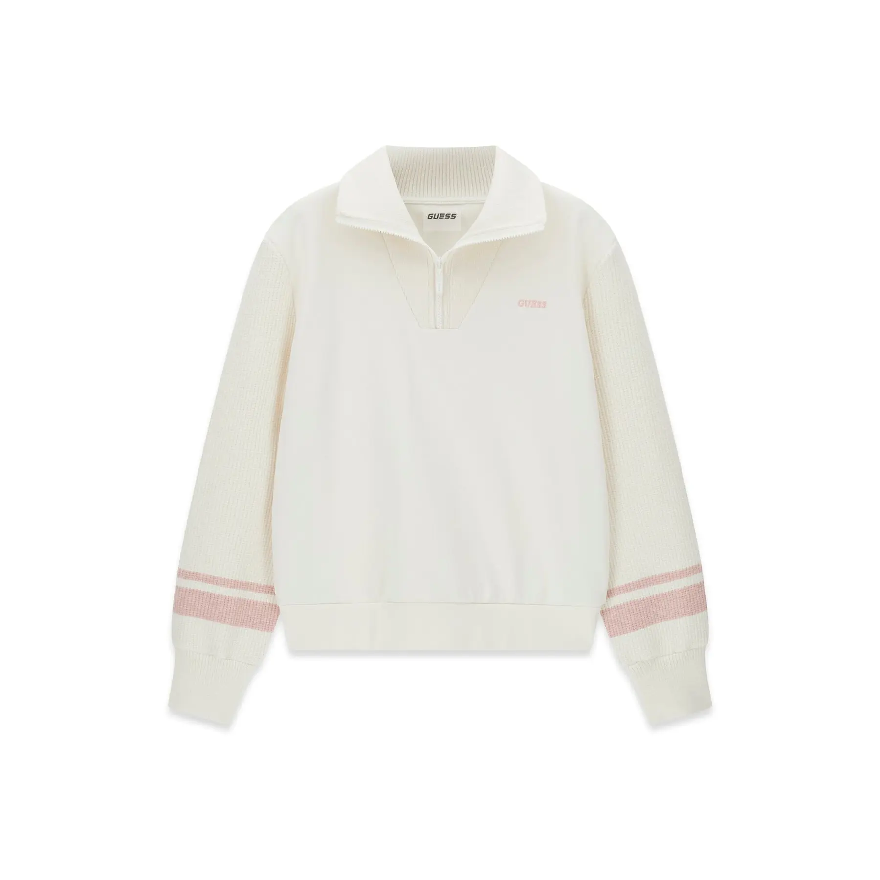 Dames sweatshirt met 1/2 rits Guess Fabrizia