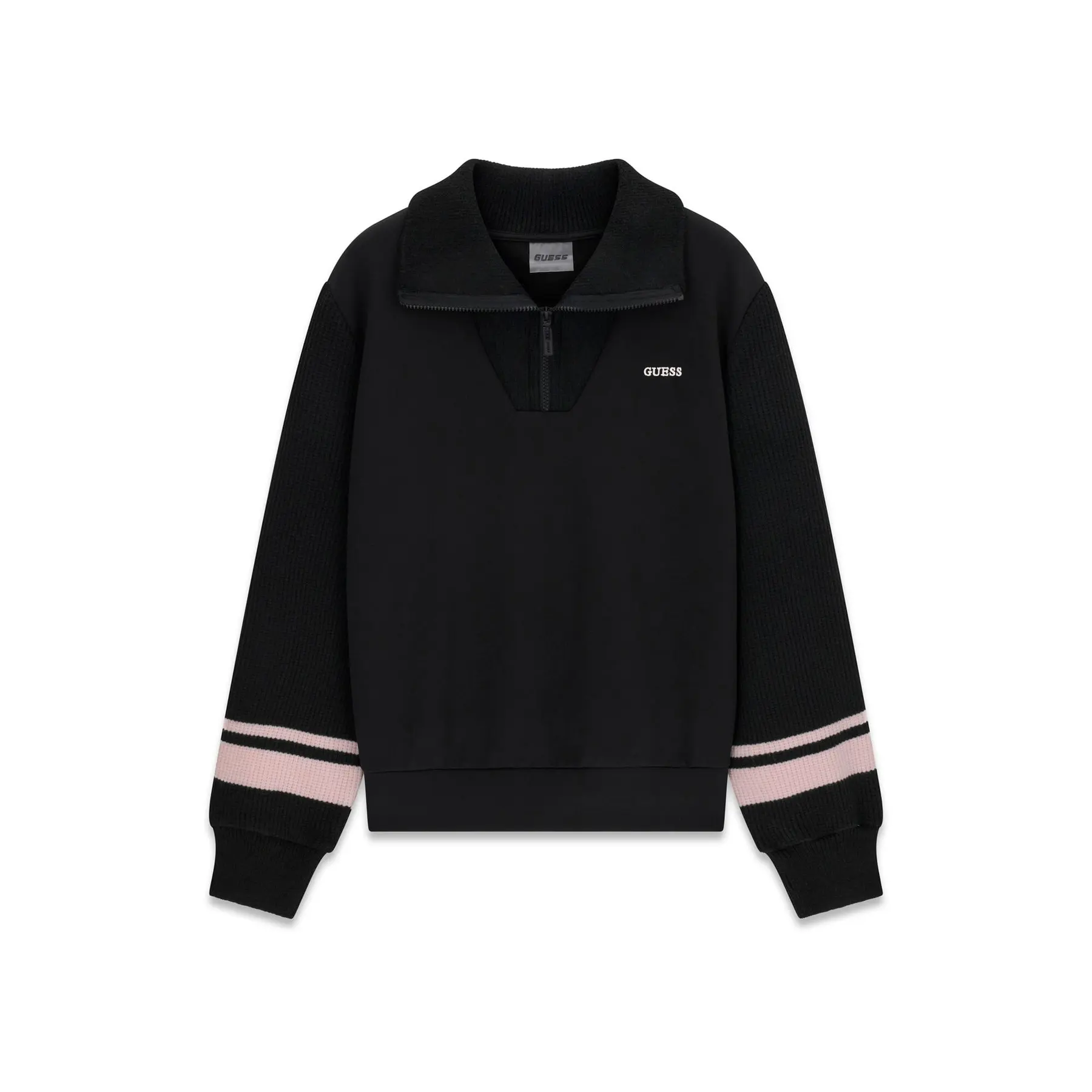 Dames sweatshirt met 1/2 rits Guess Fabrizia