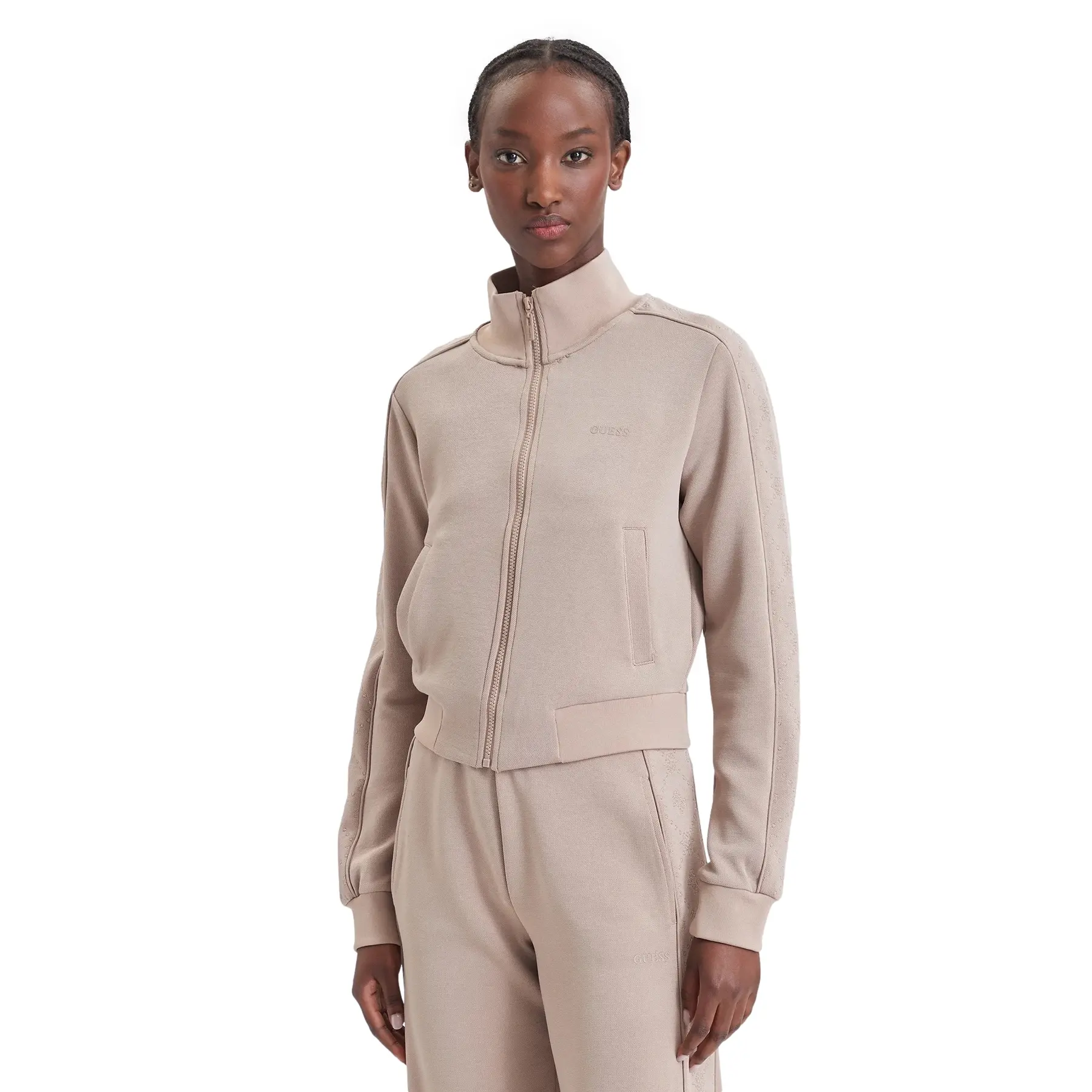 Sweatshirt mit Reißverschluss, Damen Guess Elsa