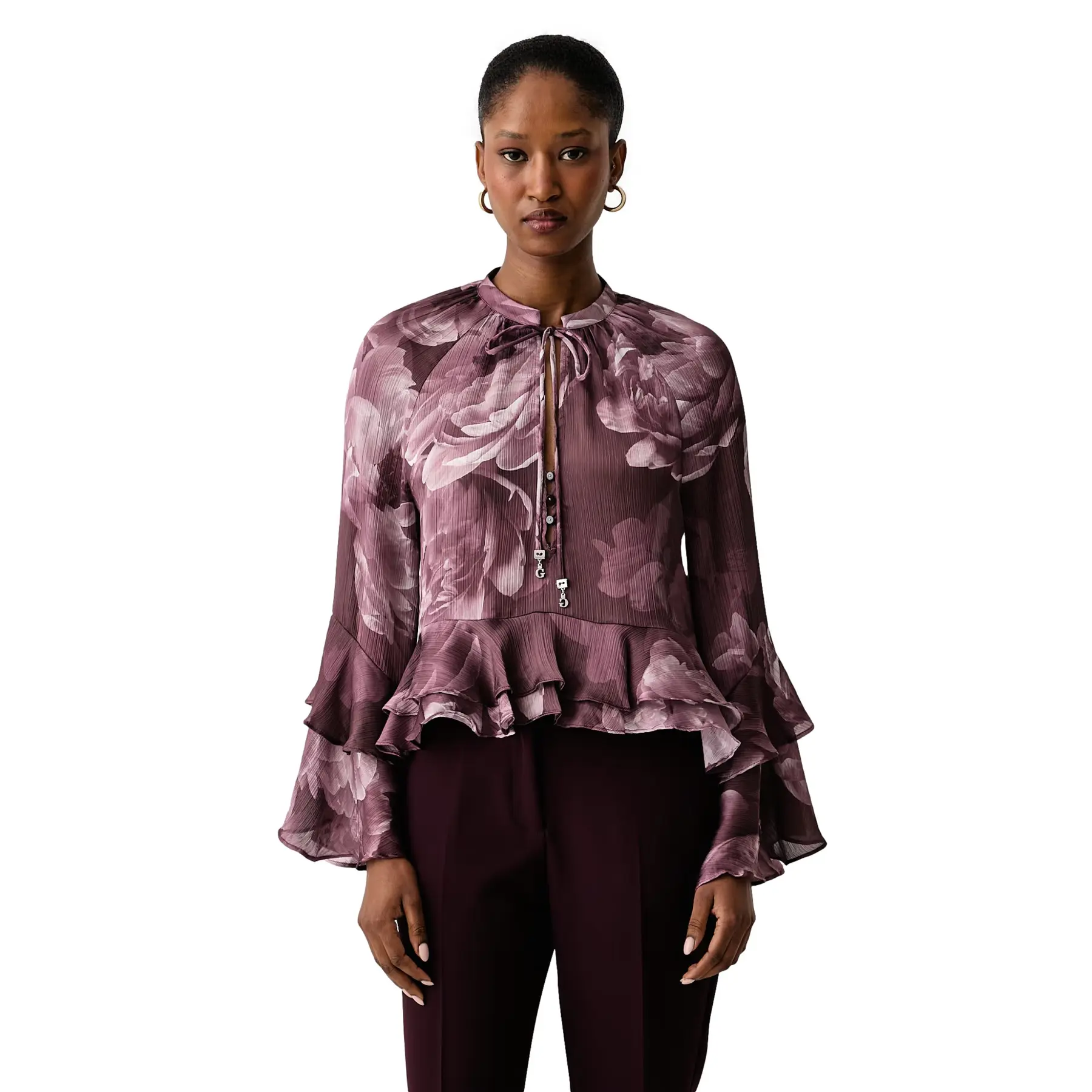 Camicetta da donna con volant Guess Nicole