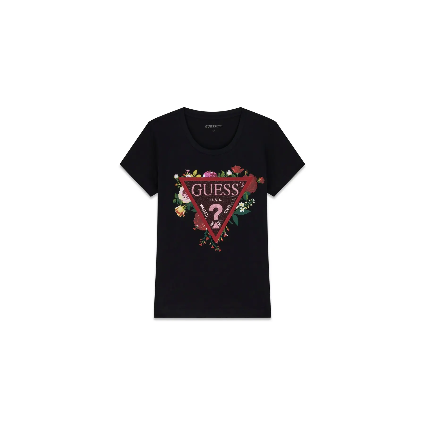 Damen T-Shirt Guess Tapestry Bouquet