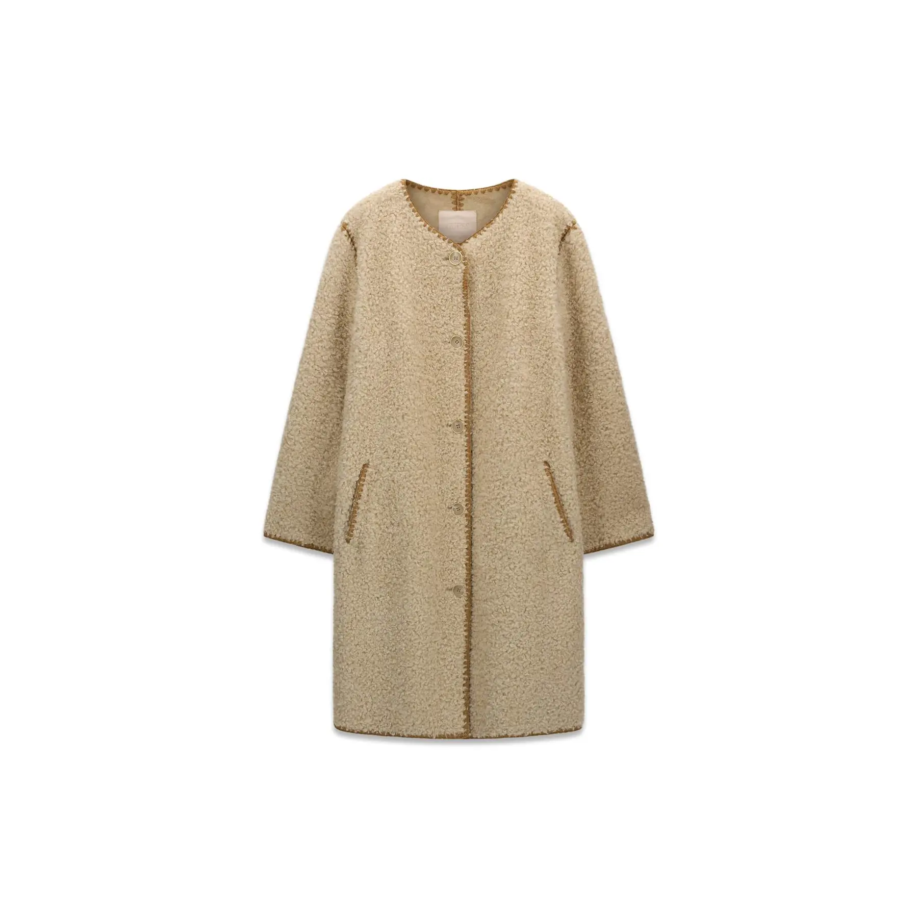 Faux Sherpa Mantel Damen Guess New Mia