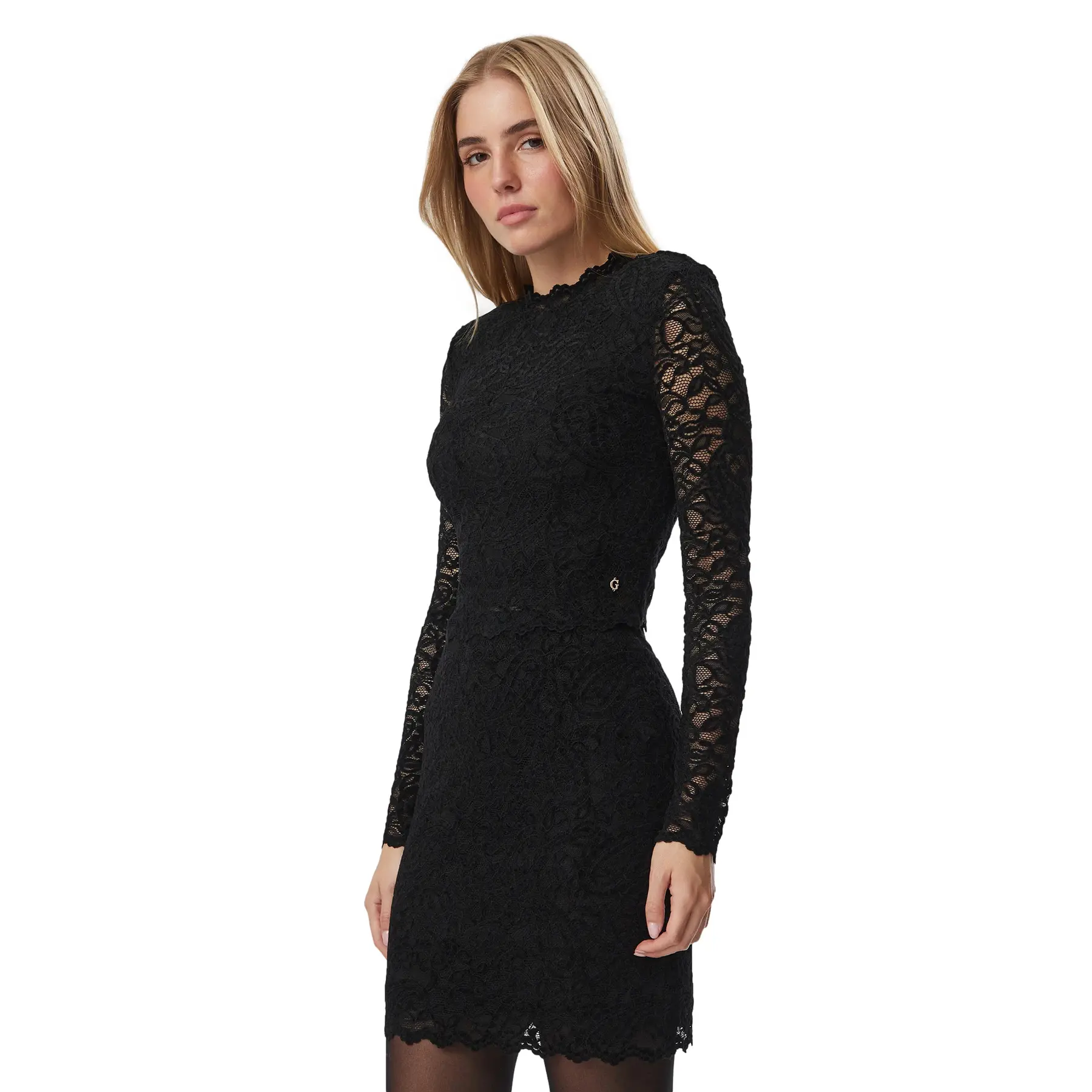 Maglietta a manica lunga da donna Guess Mock Desiree