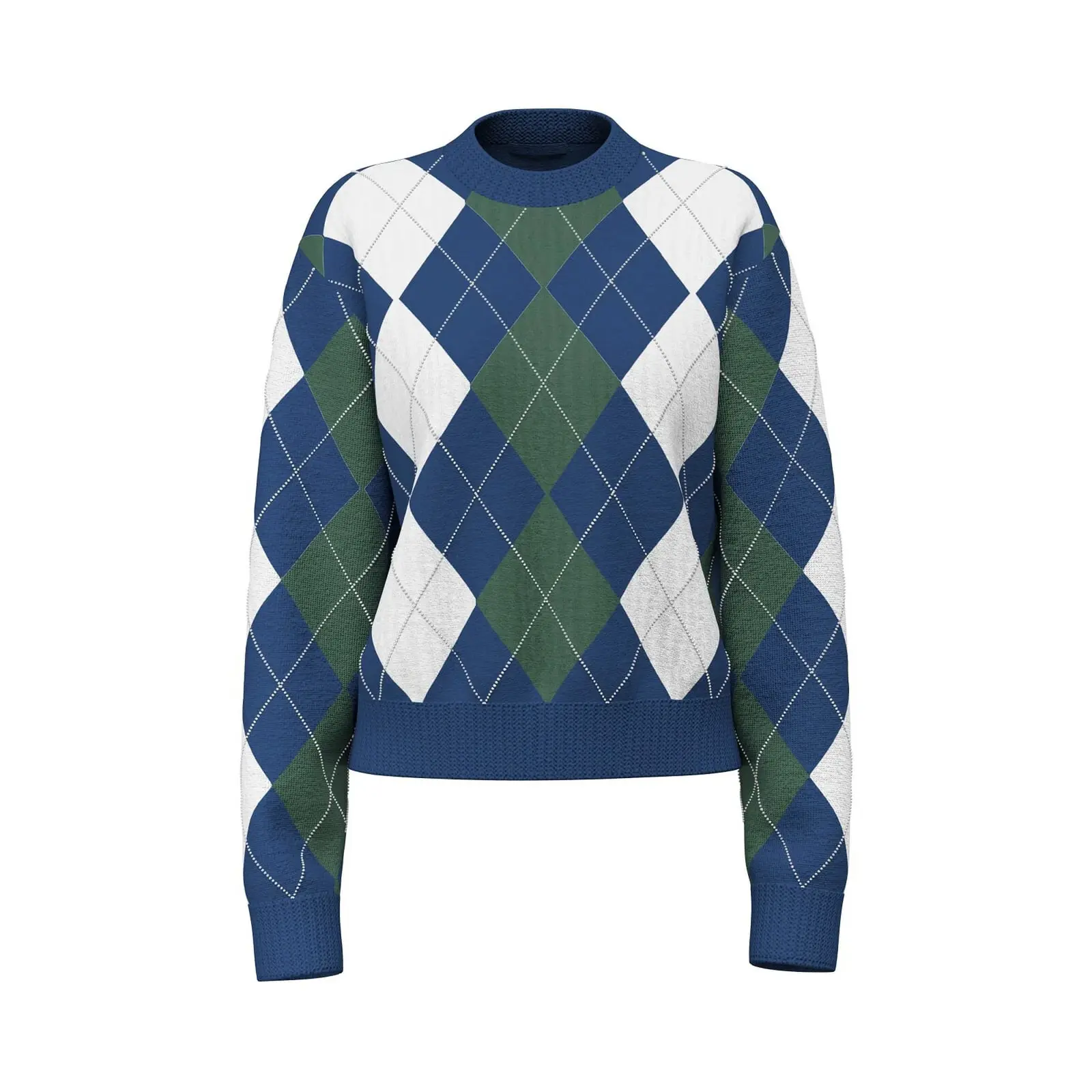 Pull femme Guess Gracie Argyle Pull femme Guess Gracie Argyle