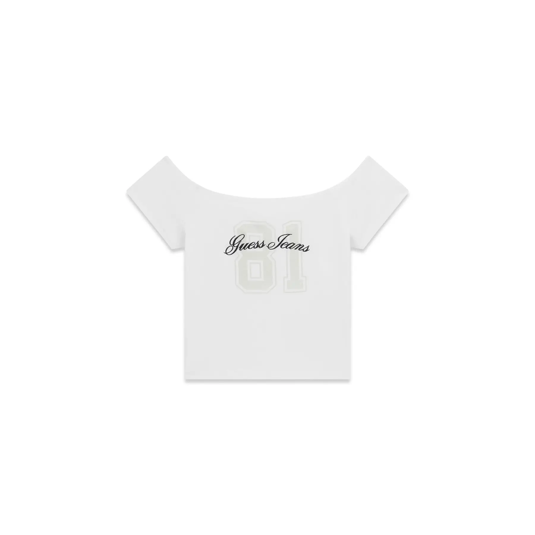 Damen T-Shirt mit Ausschnitt Guess