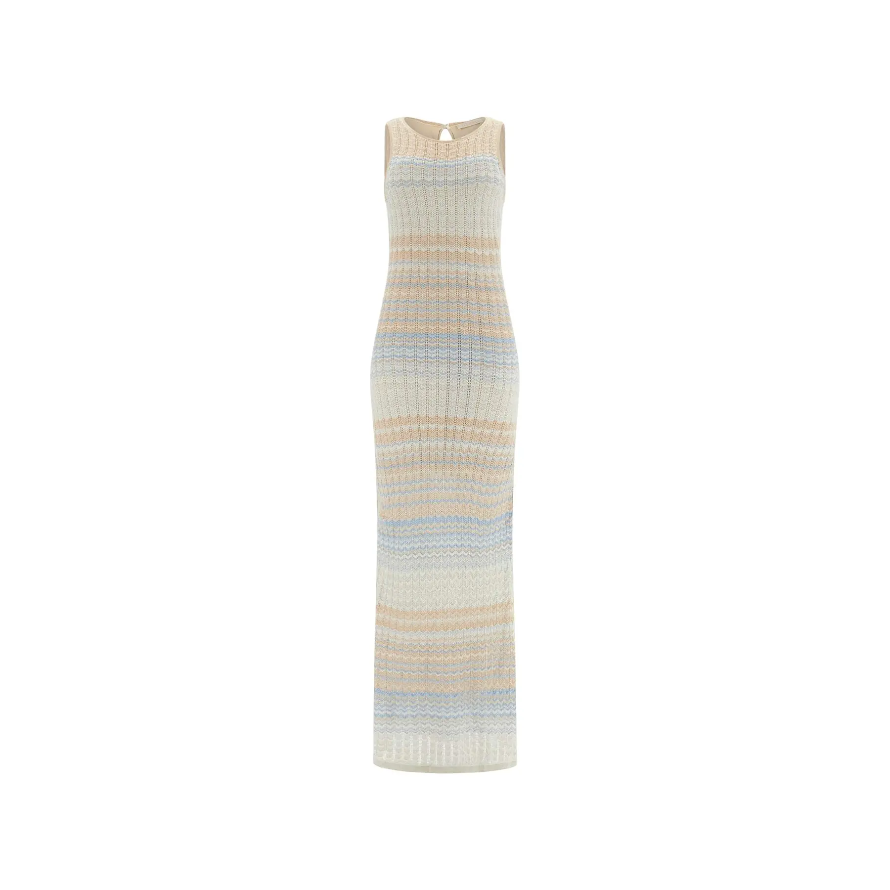 Vestito lungo da donna per modellare Guess Rosalyn