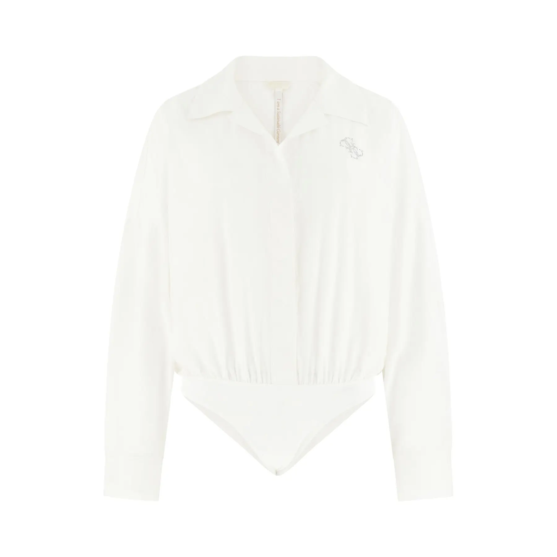 Guess - Carmela Langarm Body Shirt - Blouses & Shirts - Damen - Weiß - Xs - Image 3