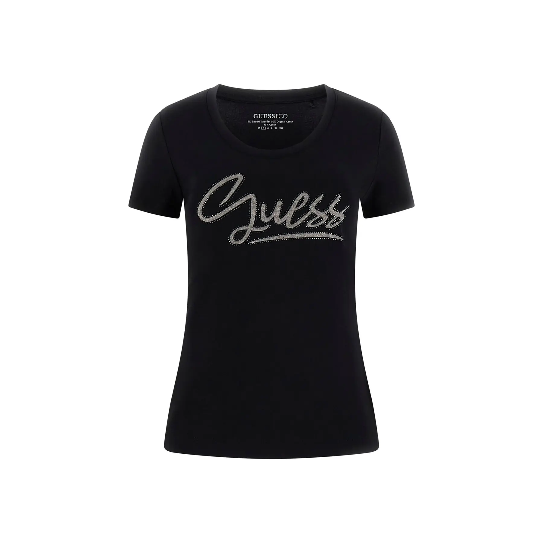 T-shirt da donna Guess CN Script