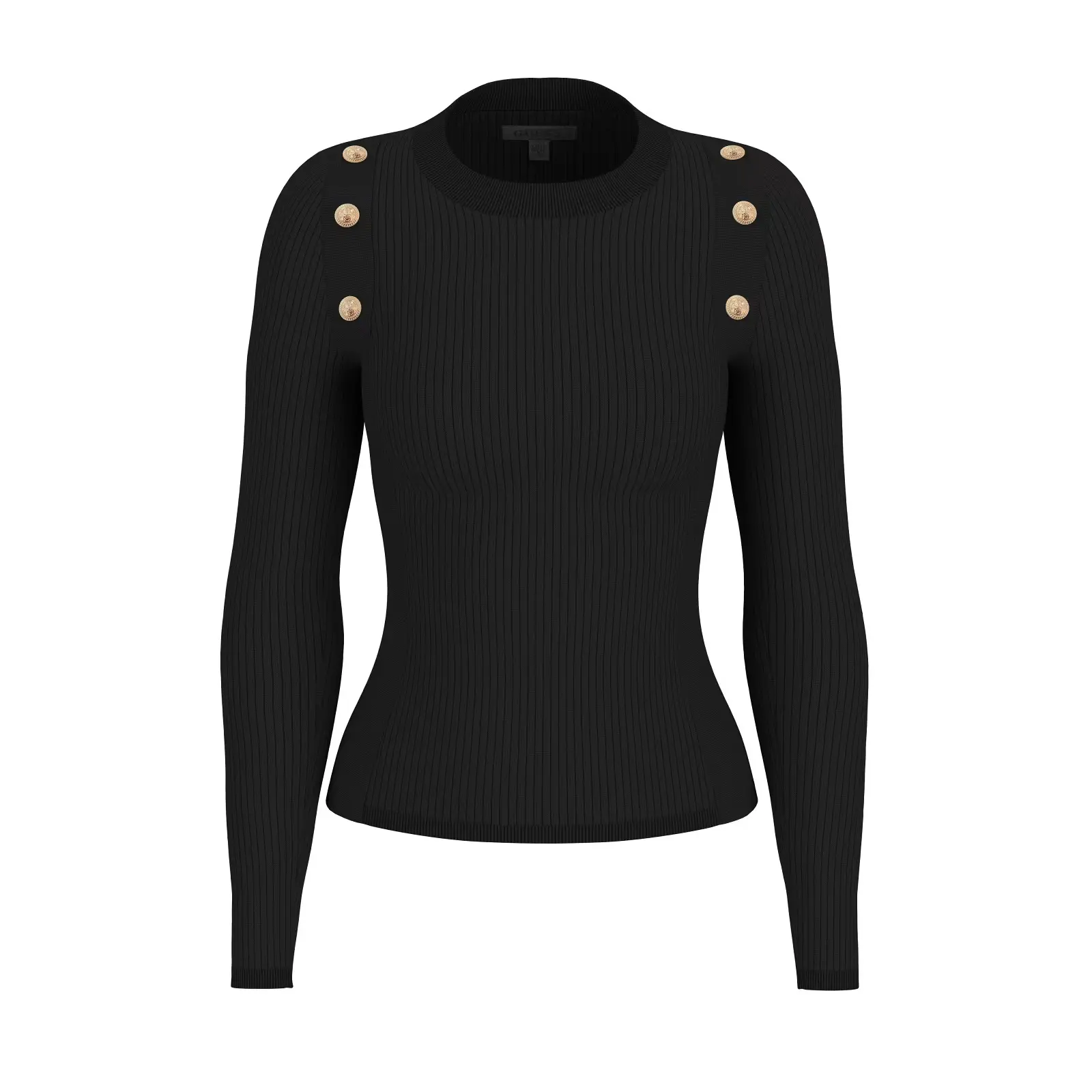 Damenpullover mit Knöpfen Guess Logo Vonn