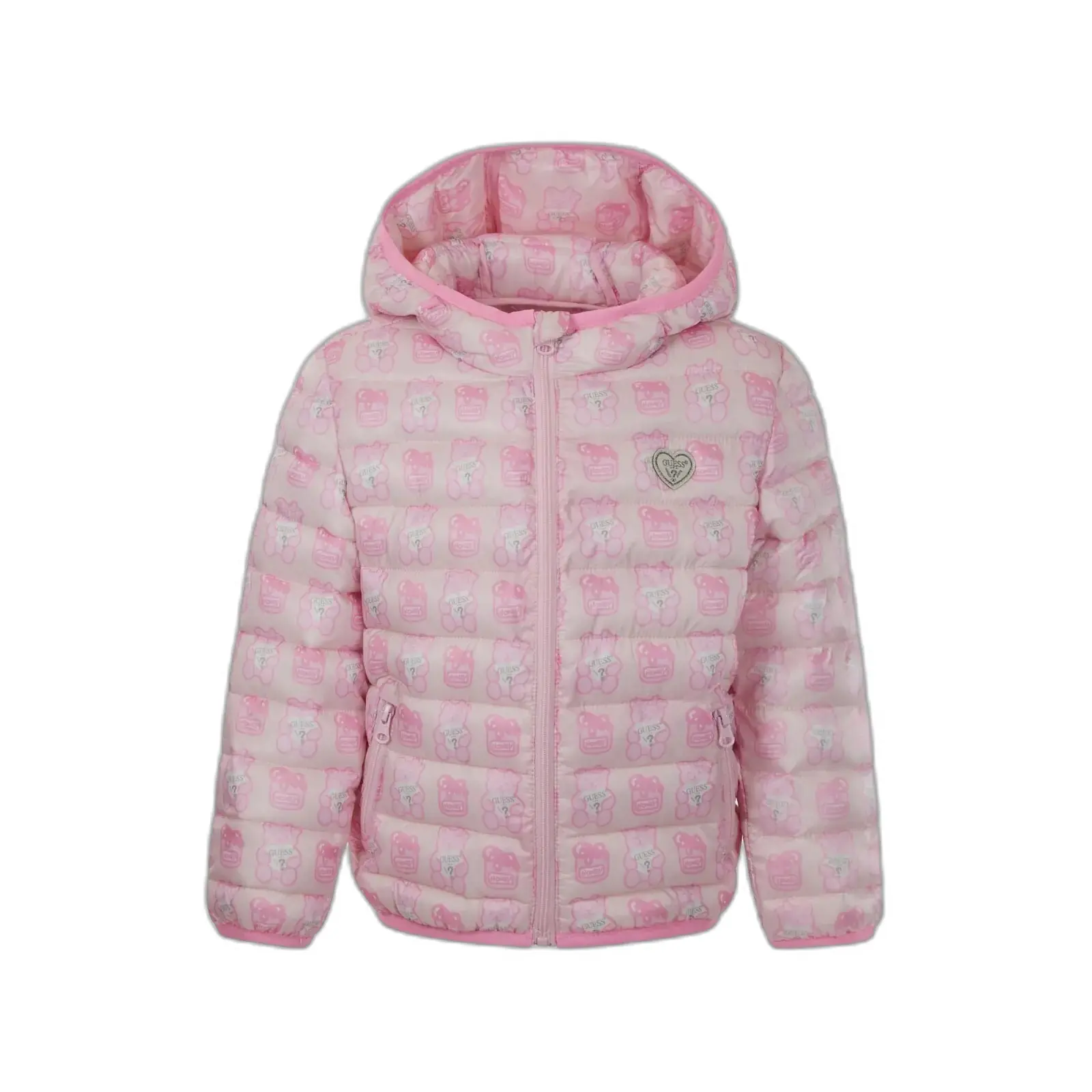 Kapuzenjacke mit Reißverschluss Kind Guess