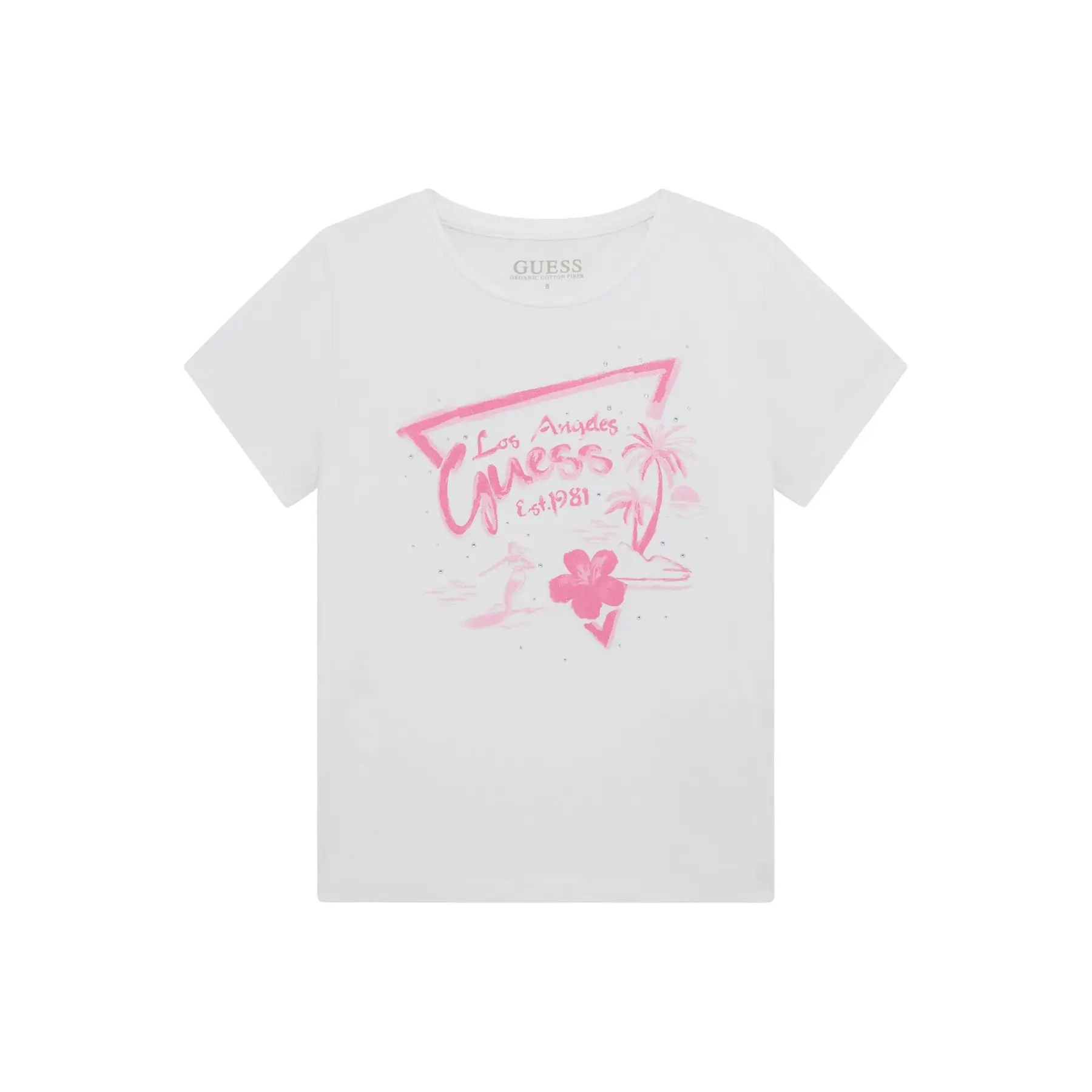T-shirt da bambina Guess Midi