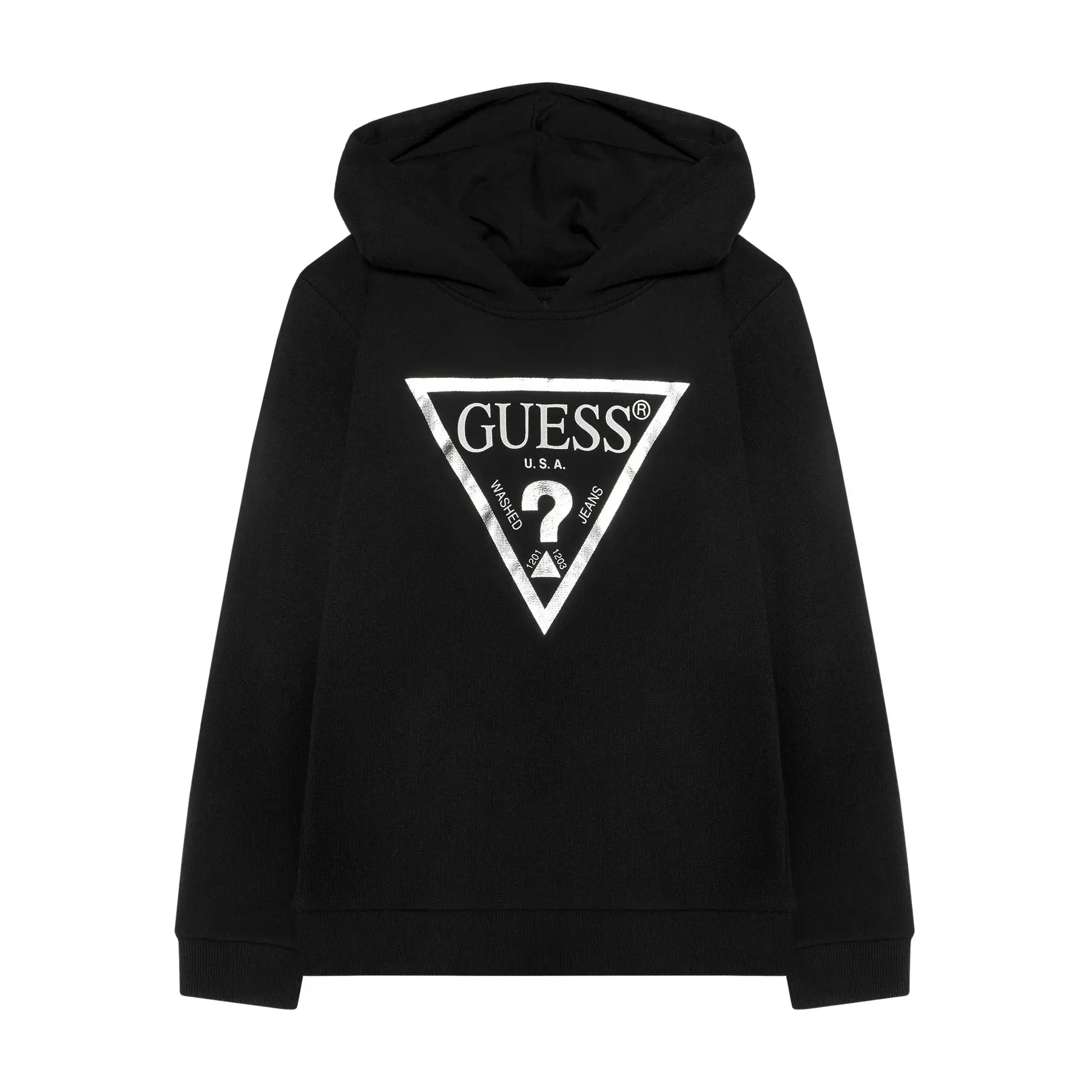 Felpa da bambina con cappuccio Guess