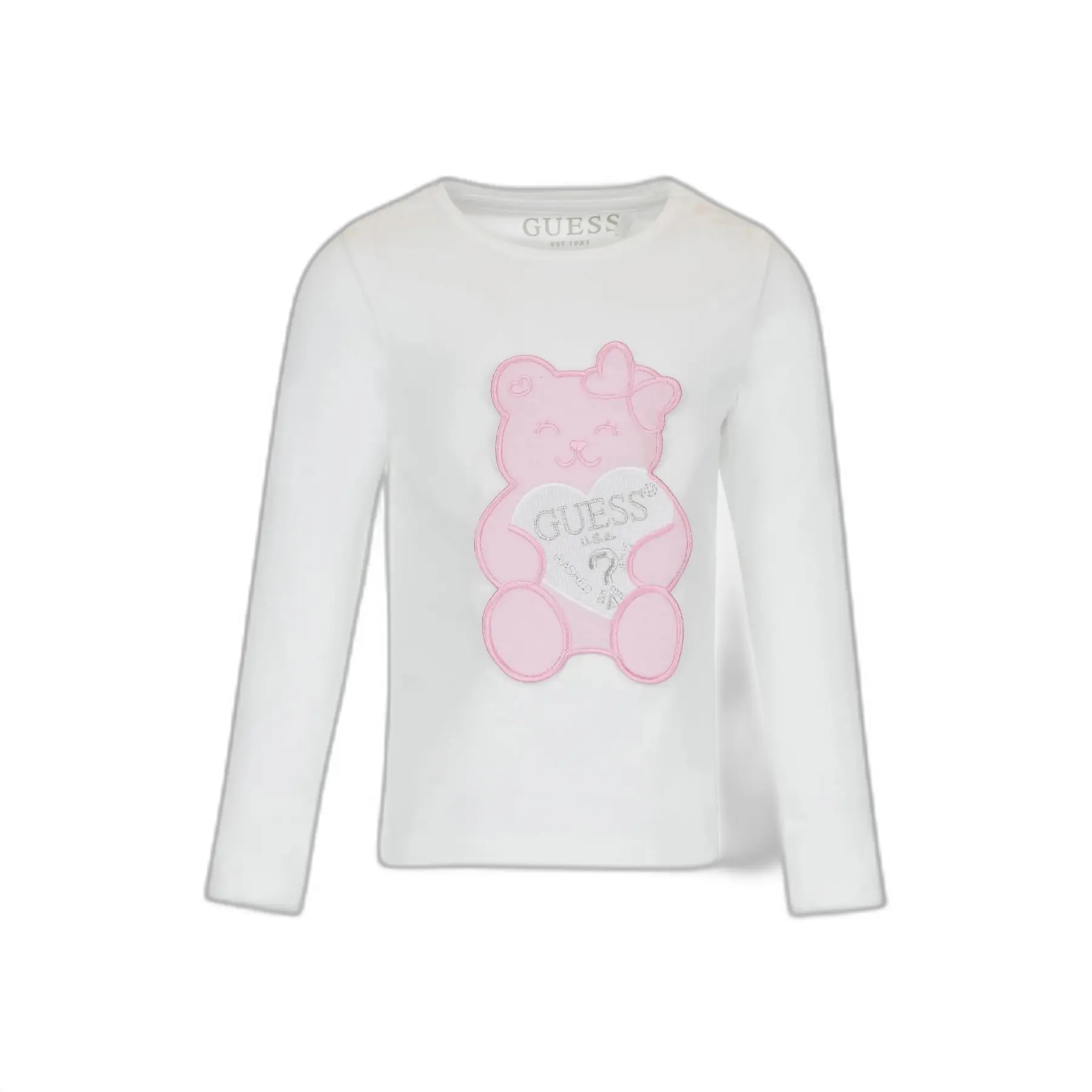 Mädchen-T-Shirt langarm Guess
