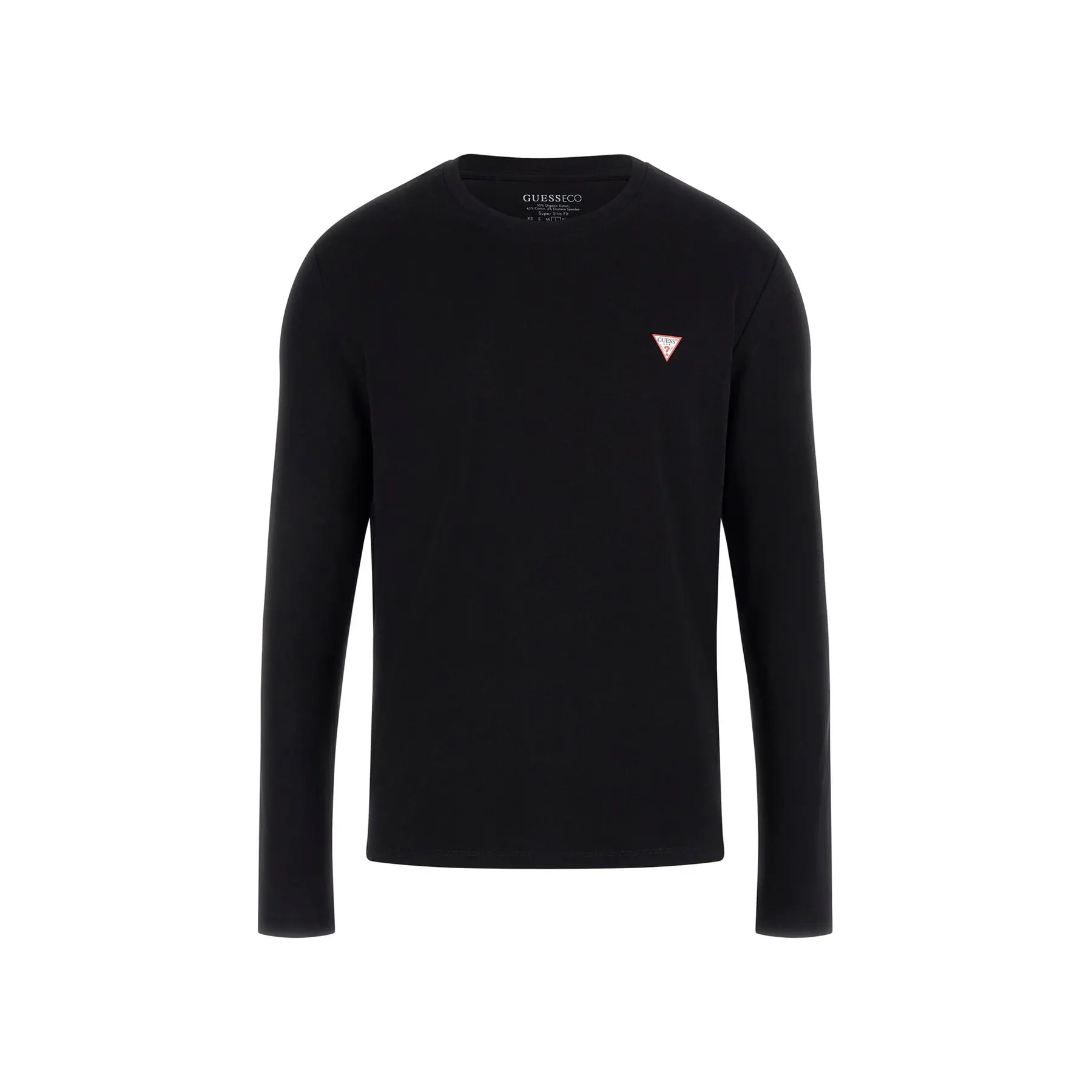 Maglietta a maniche lunghe con scollo rotondo Guess Core