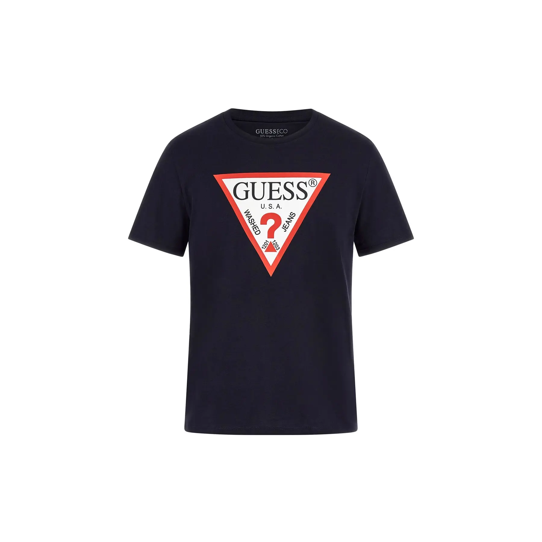 Maglietta con logo a girocollo Guess CN Original