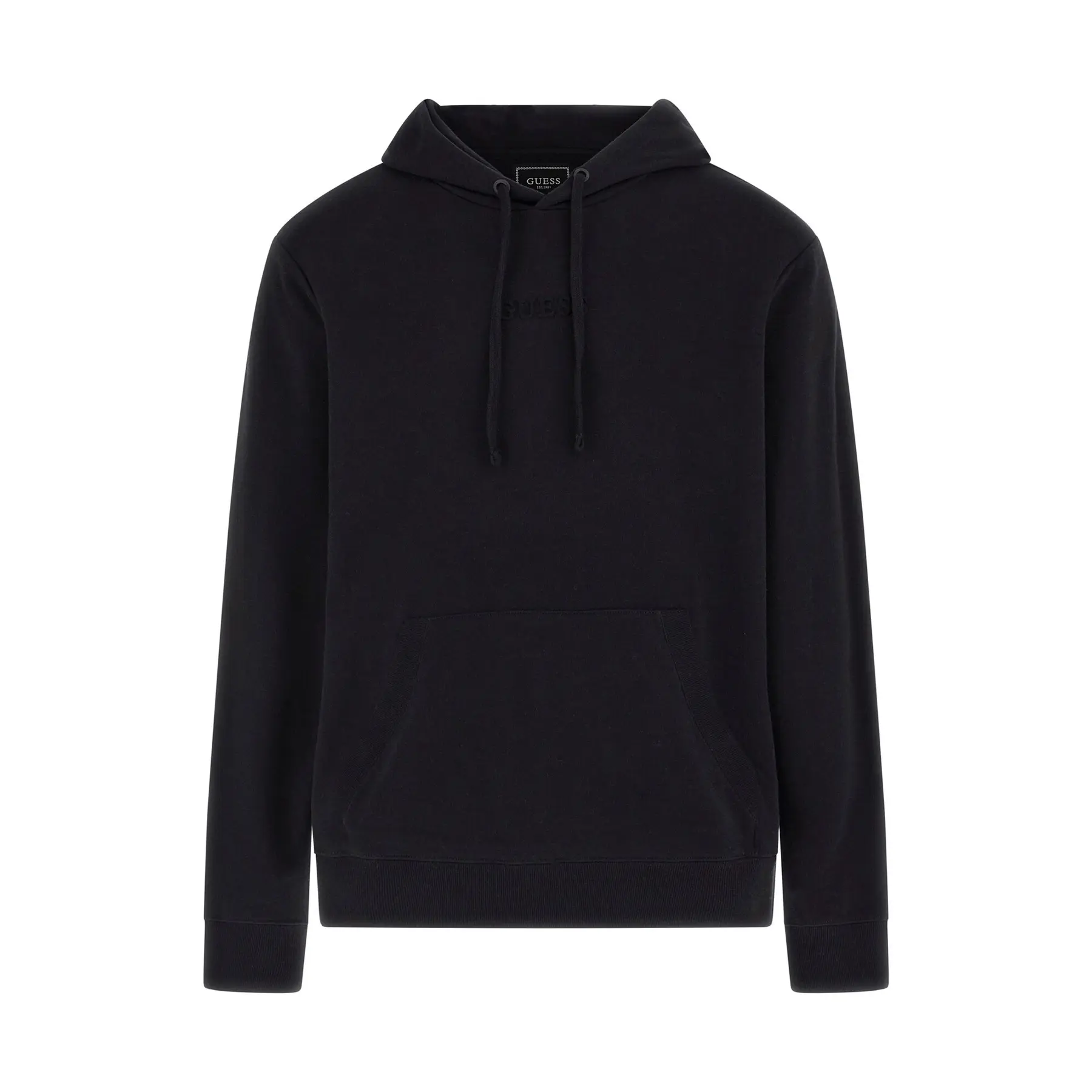 Felpa con cappuccio Guess Roy Embossed