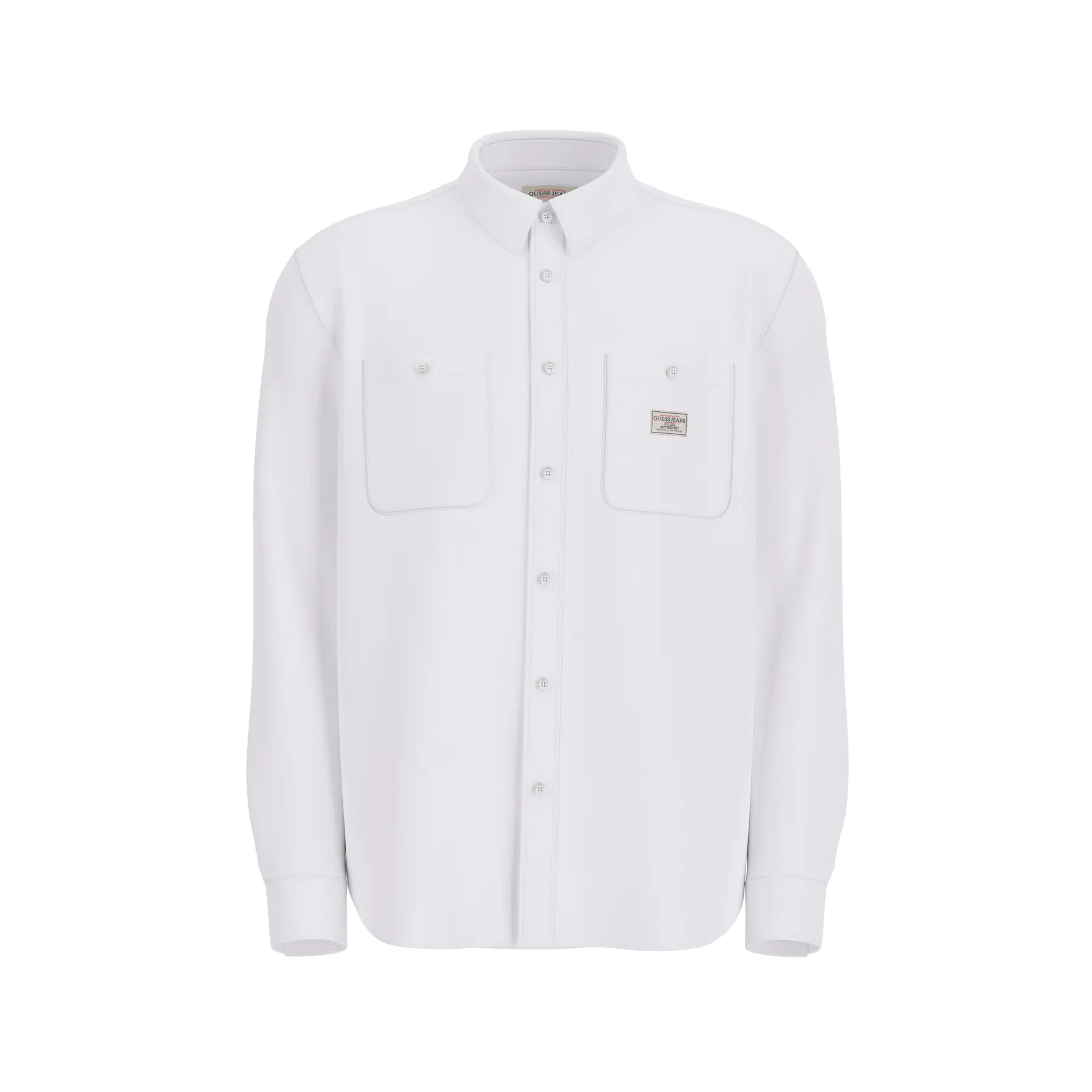 Guess Herren Weiß Hemd Gj Reg