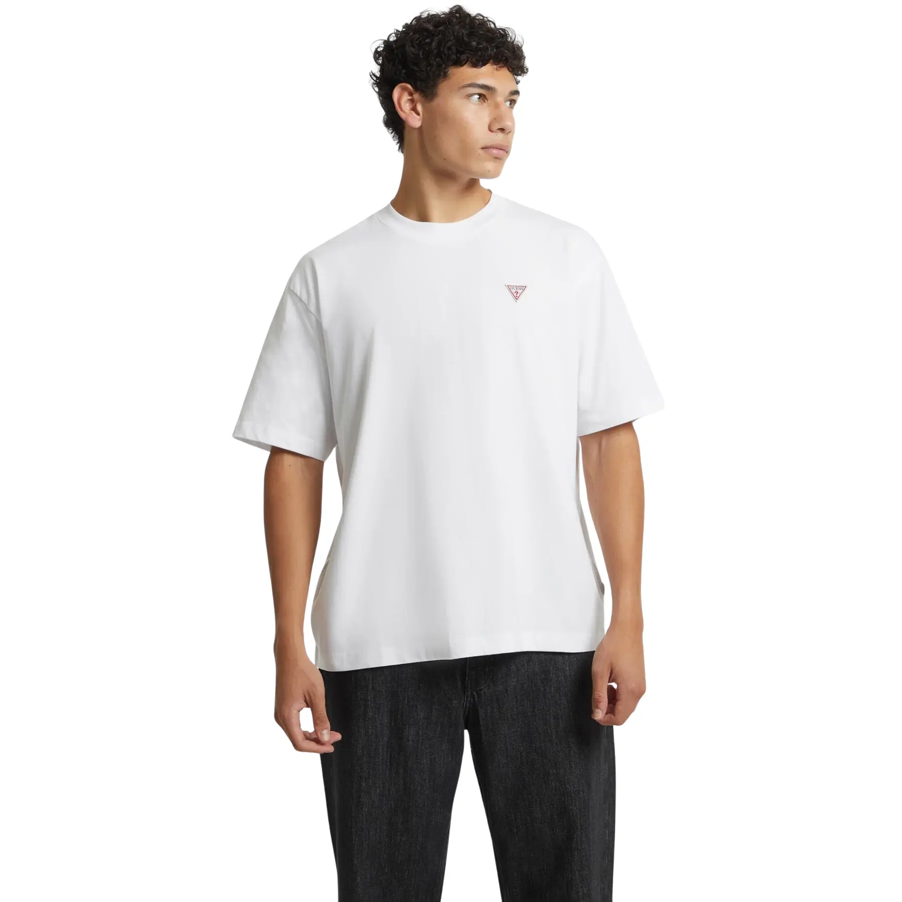 T-shirt mini triangolo Guess