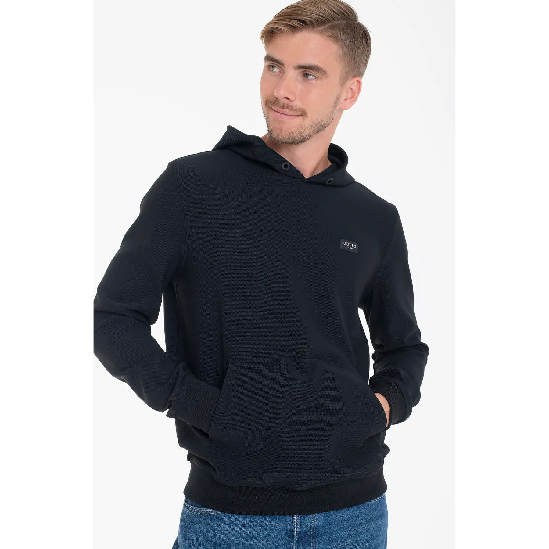 Dehnbarer Kapuzenpullover Guess Tech