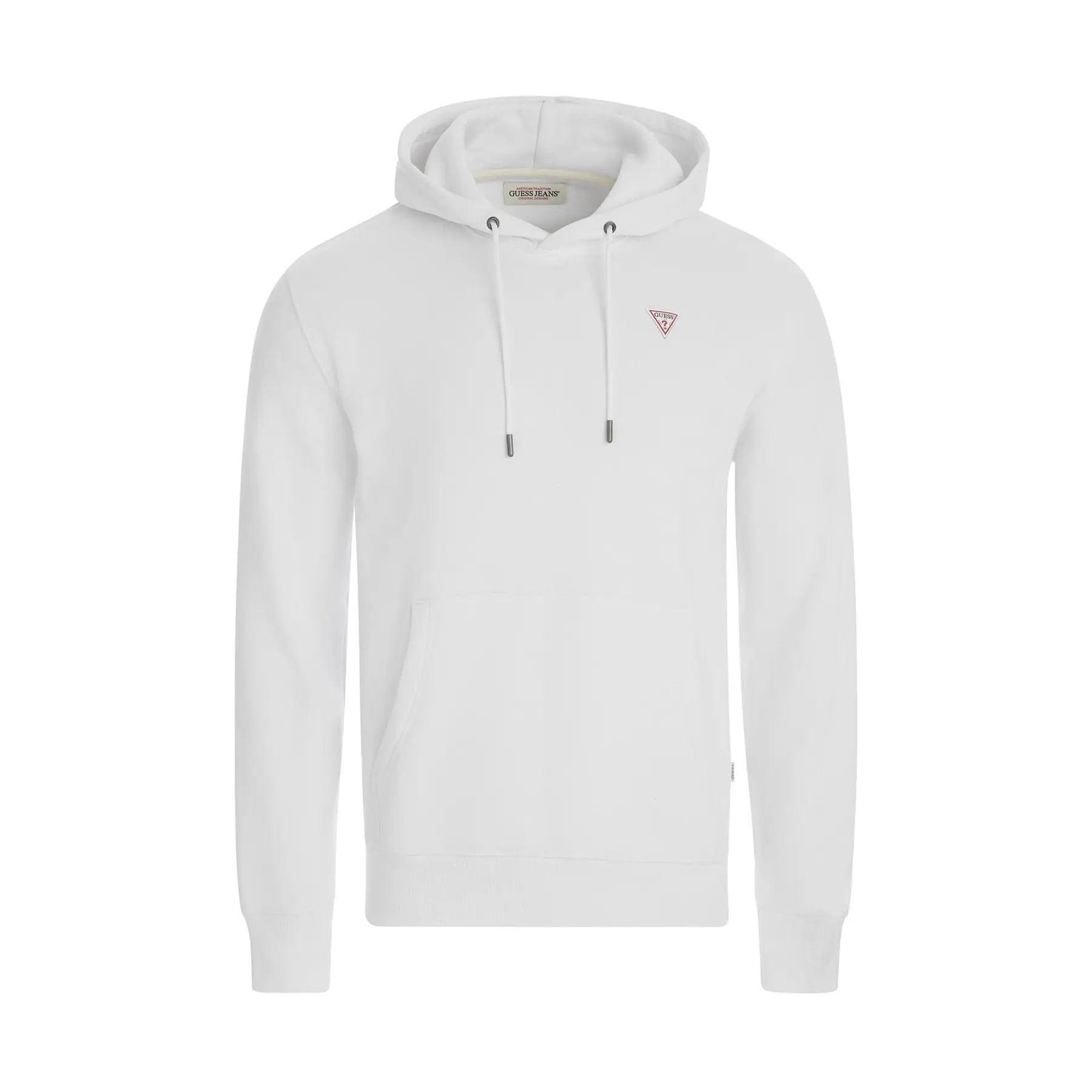 Felpa con cappuccio slim mini triangle Guess