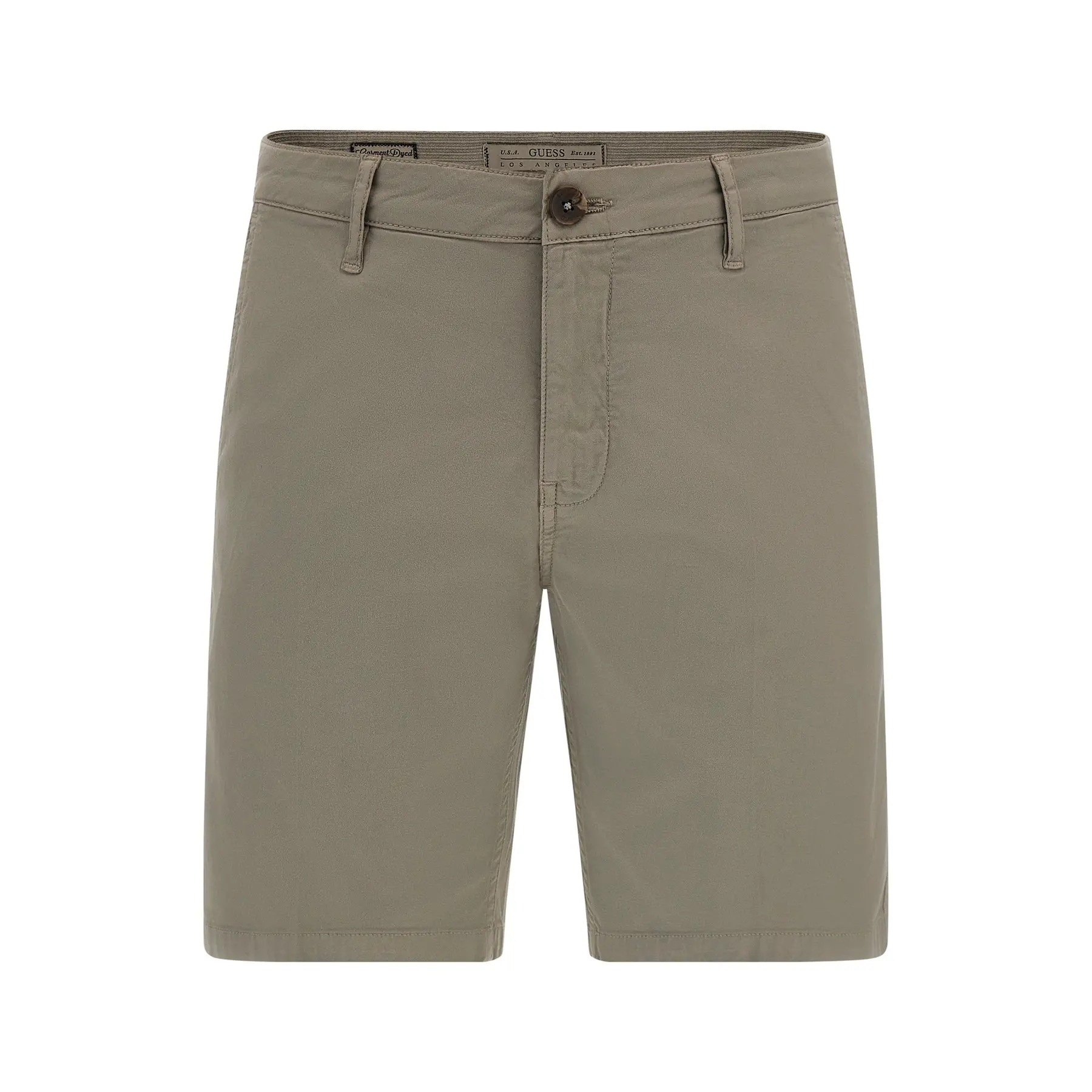 Guess Uomo Verde Shorts Chino Angels