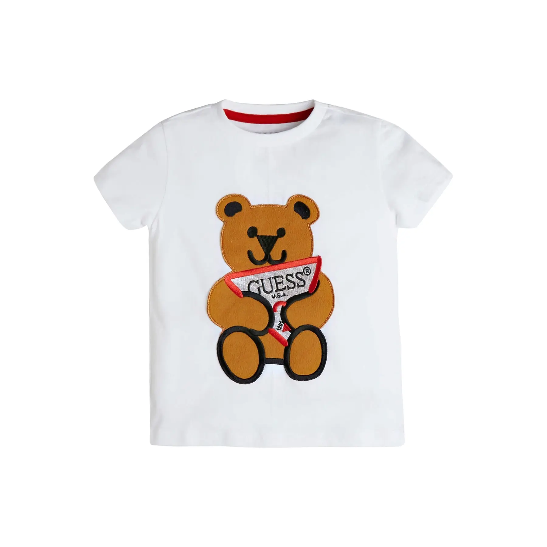 Guess Men's White Baby Boy T-Shirt