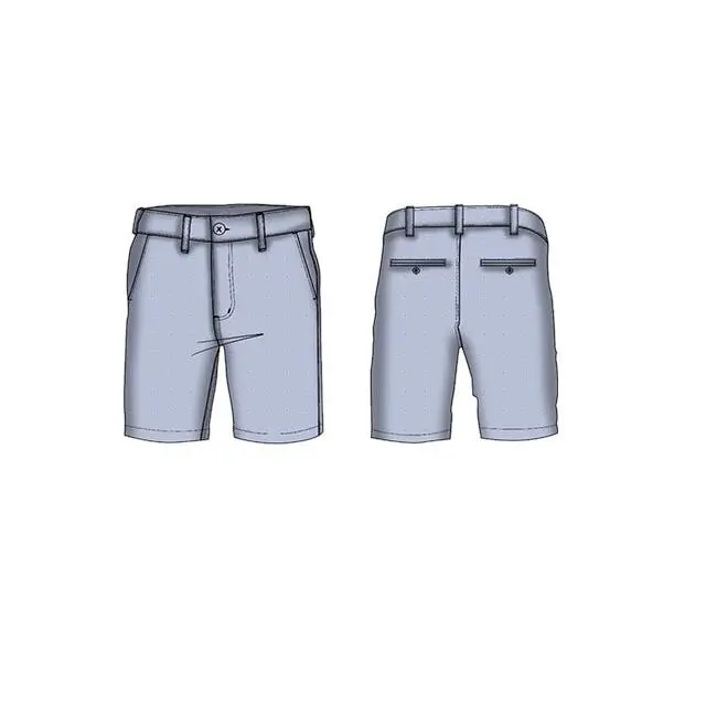 Pantaloni chino corti elasticizzati in satin per bimbo Guess