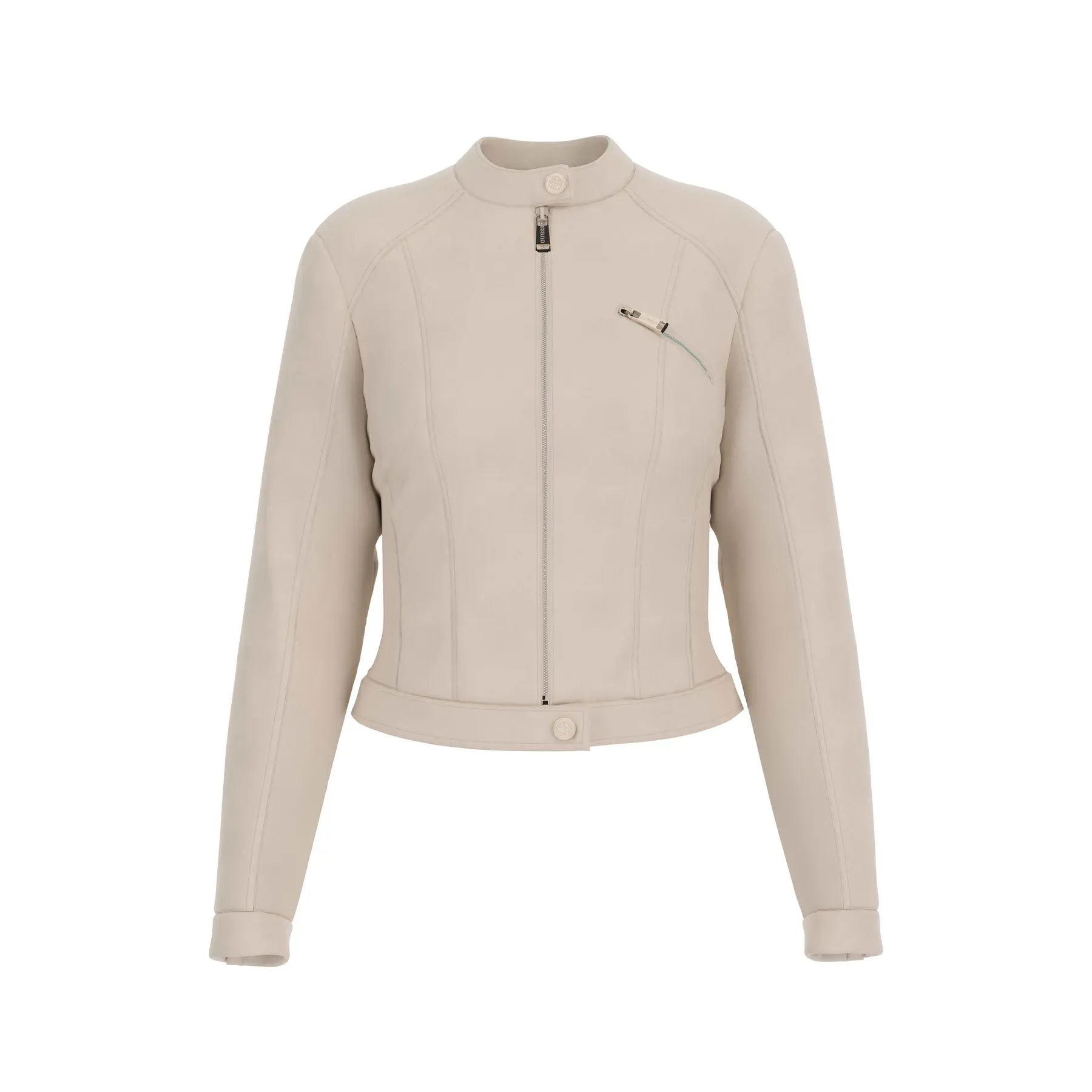 Lederjacke Damen Guess New Fiammetta