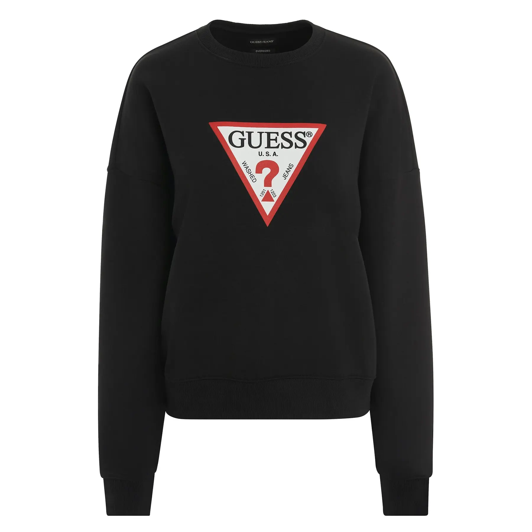 Felpa da donna Guess Gj Os Iconic Triangle