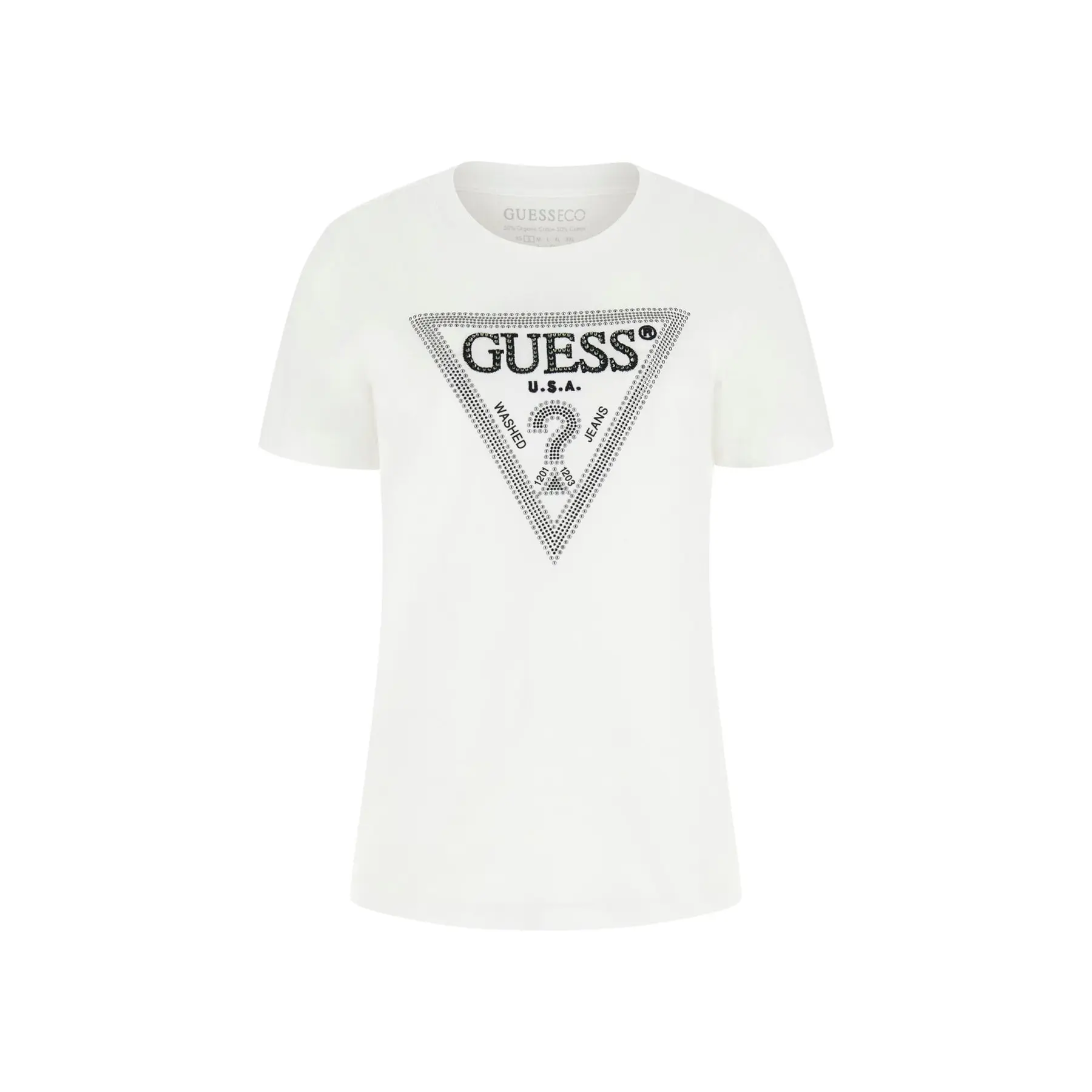 T-shirt da donna Guess Krystal Python
