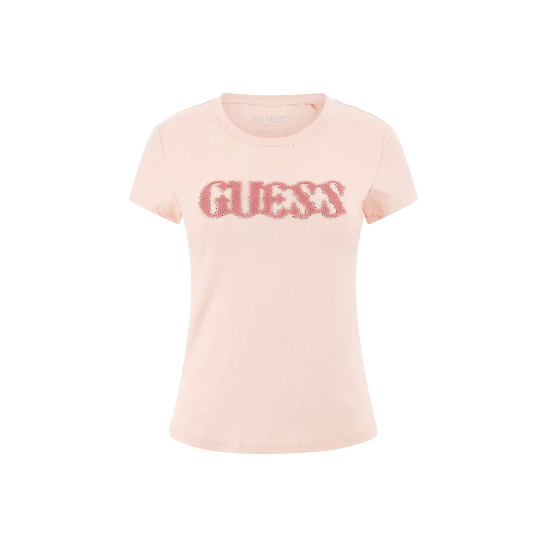 T-Shirt mit Ponyhaar-Logo für Frauen Guess R5