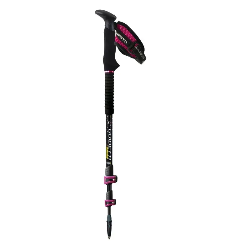 Hiking stick ruby carbon Guidetti B Light