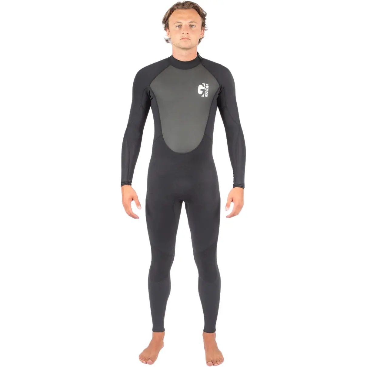 Langarmanzug GUL G-Force Flatlock 3 Back-Zip