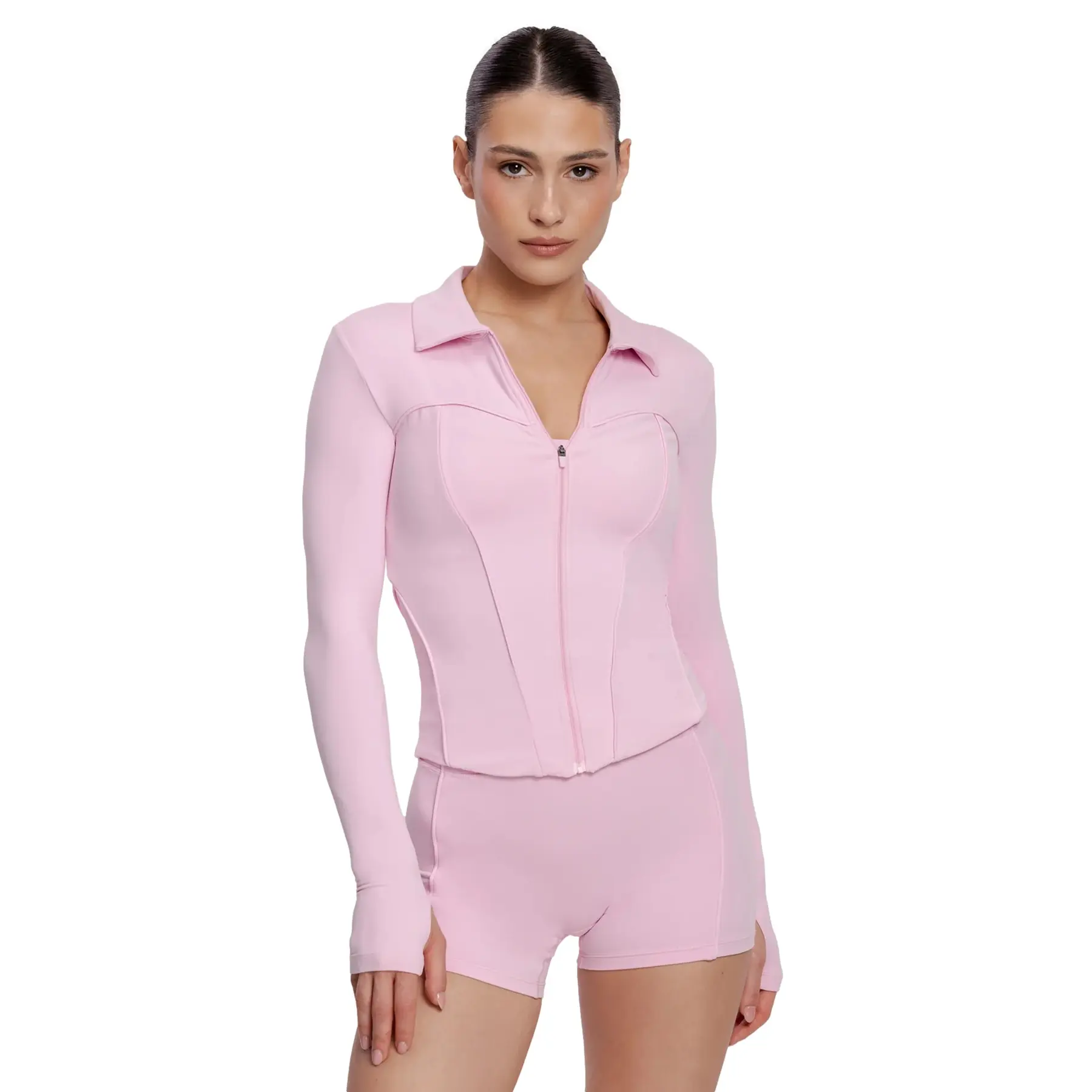 Giacca con zip da donna  Pilates Era