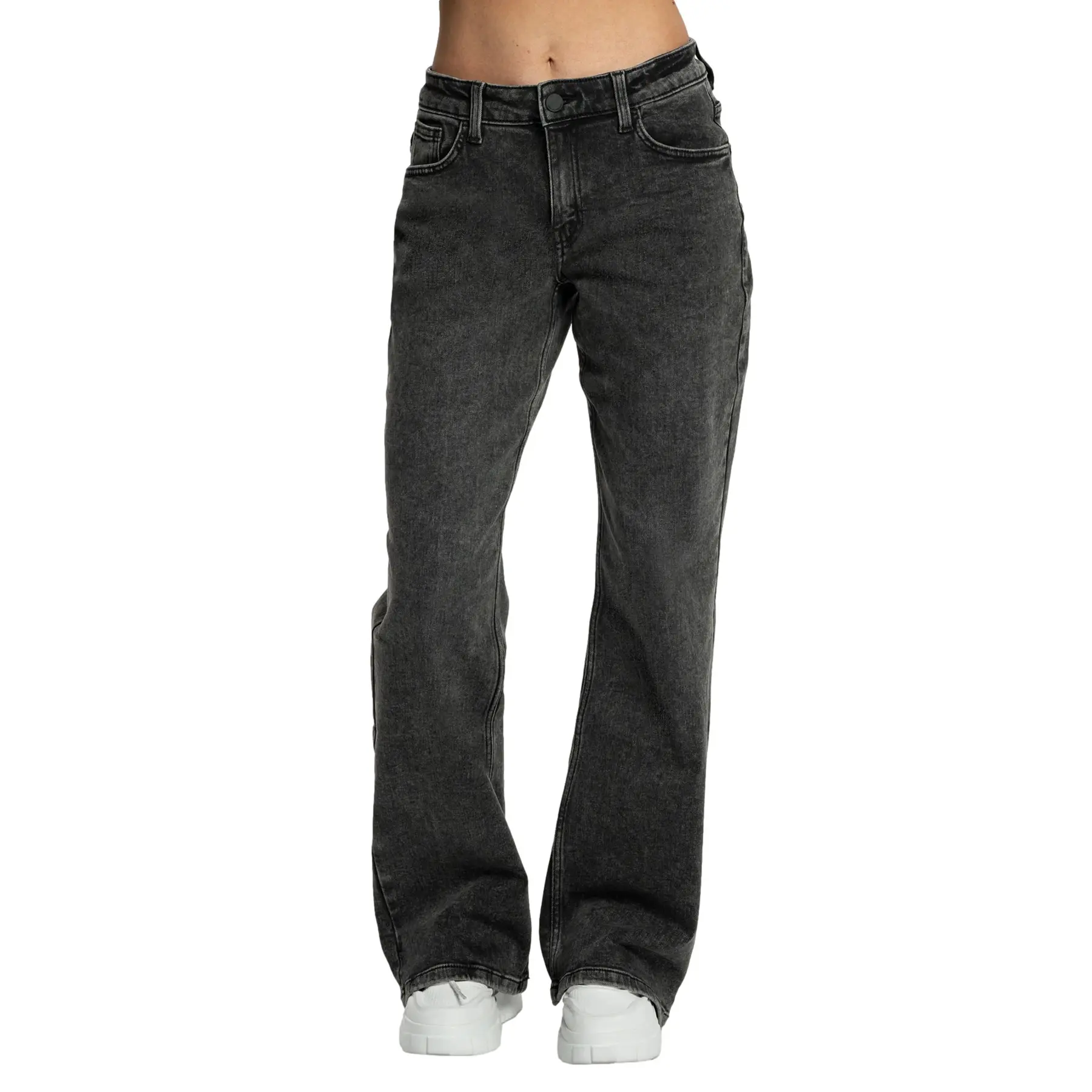 Jeans a gamba larga donna