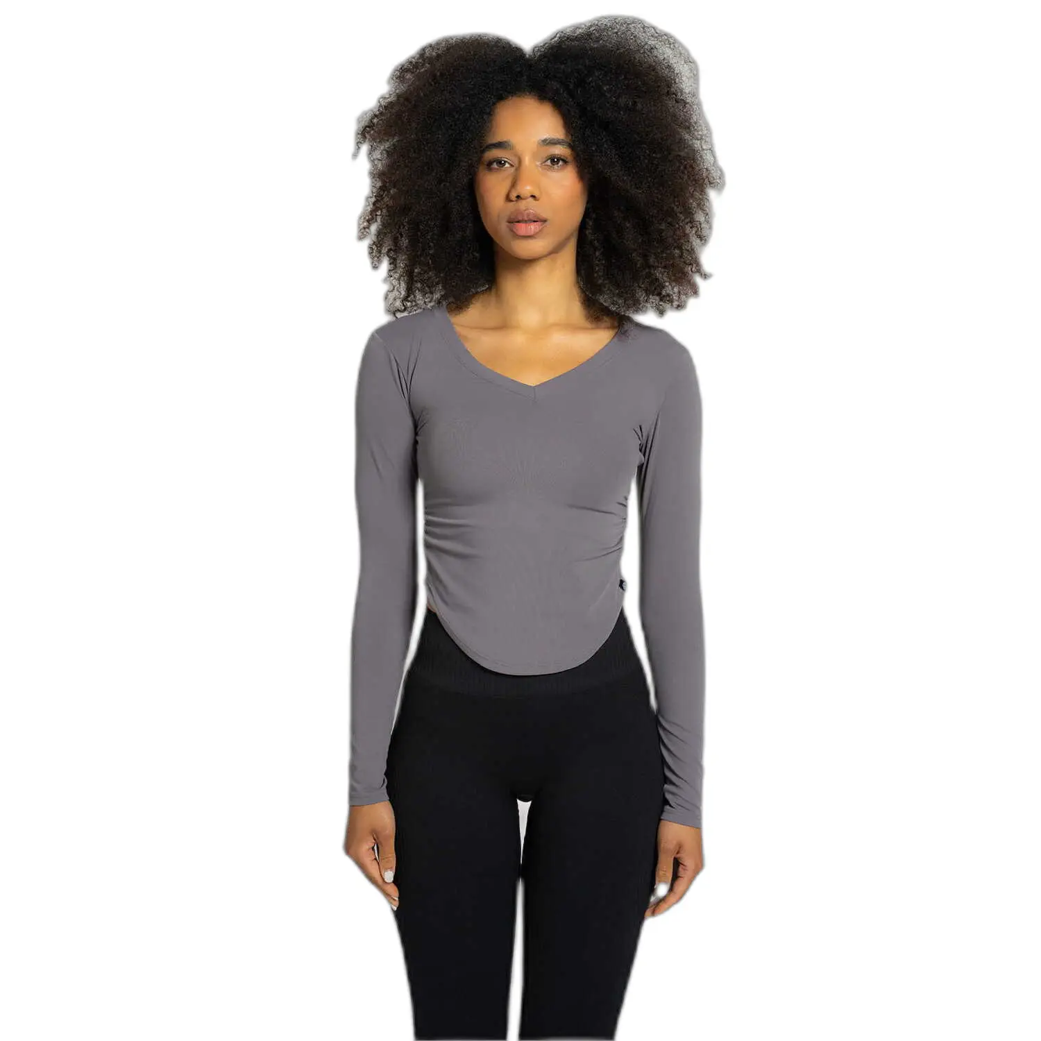 Women's V-Neck Base Layer Gym Glamour