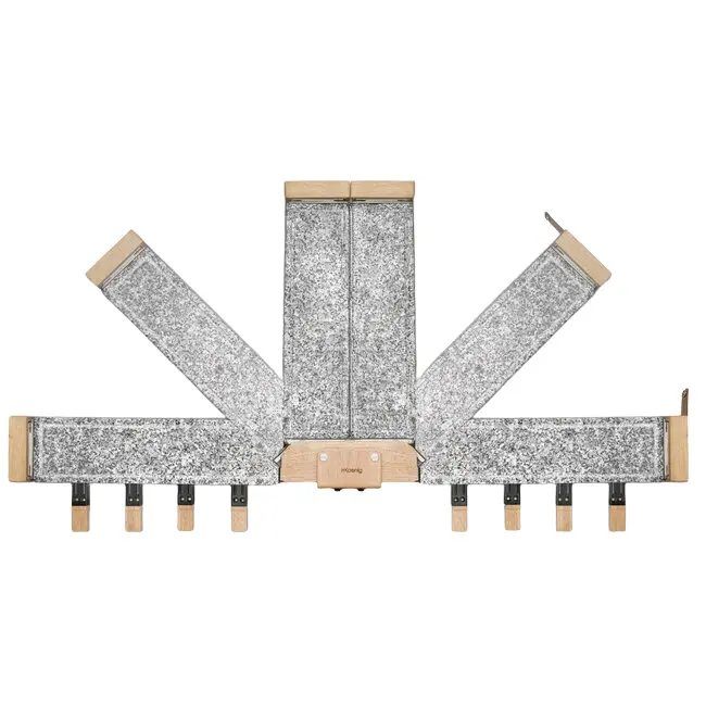 Appareil à raclette double pierre H.Koenig Wod