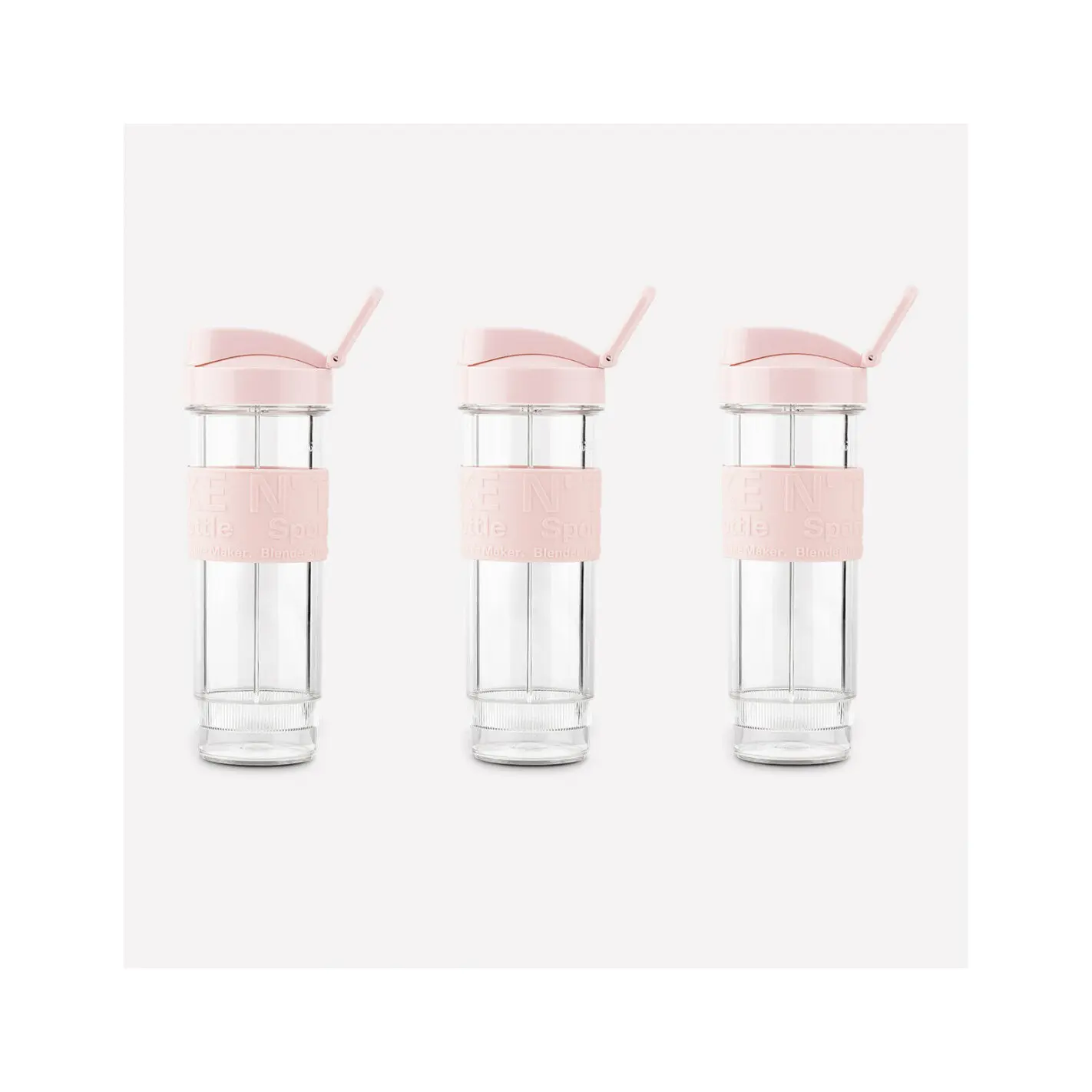 Set mit 3 Flaschen für Mini-Standmixer H.Koenig SMOO12