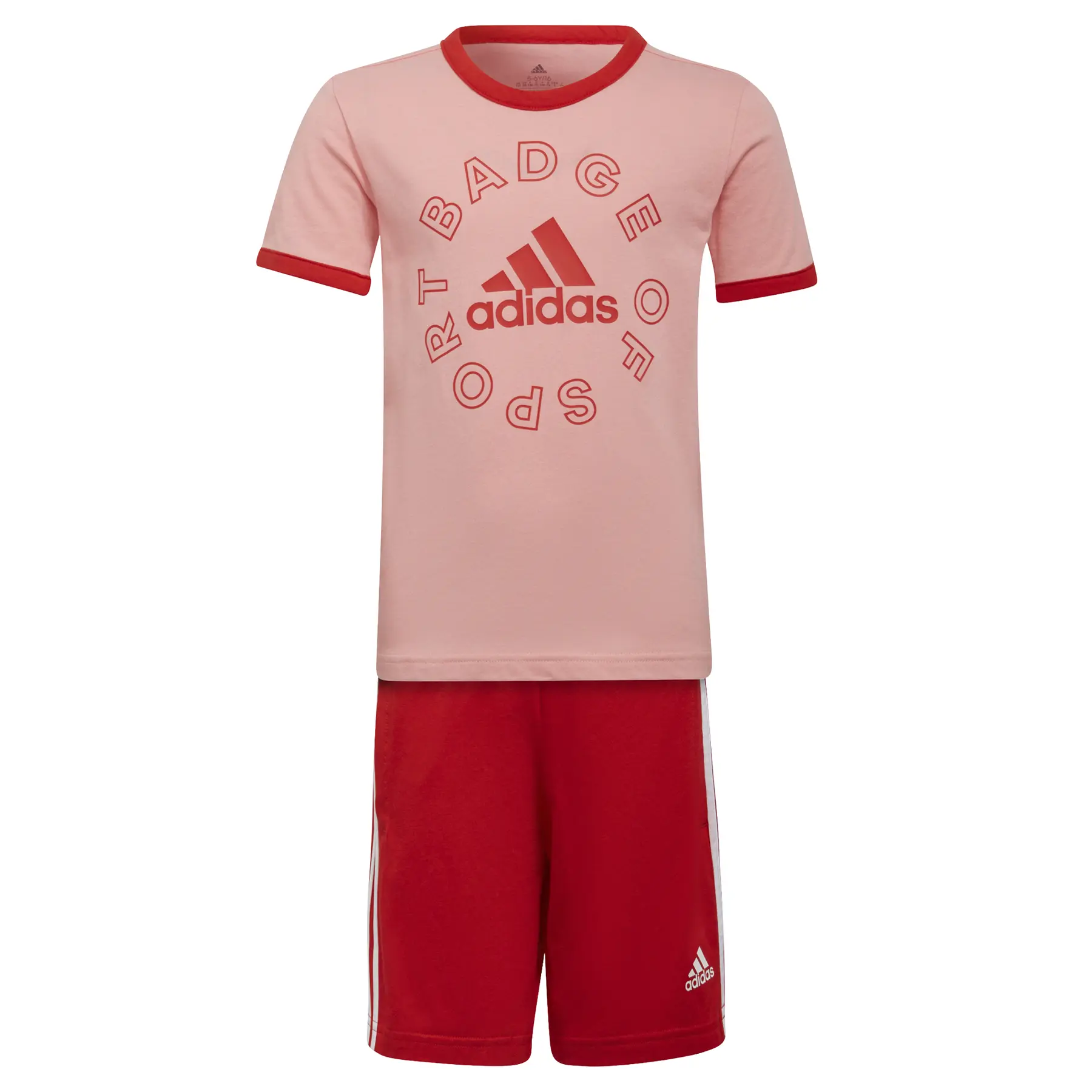 Chándal para niños adidas Logo Essentials Summer Set
