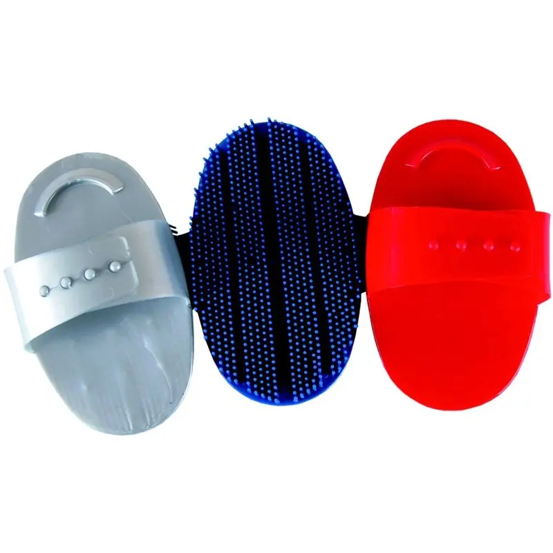 Single Plastic Curry Comb Haas Nadeligel