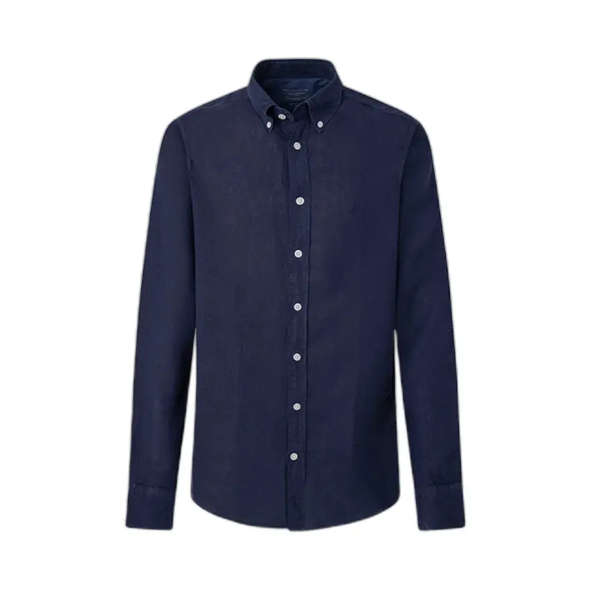 Langarmshirt Hackett Garment Dye Linen B