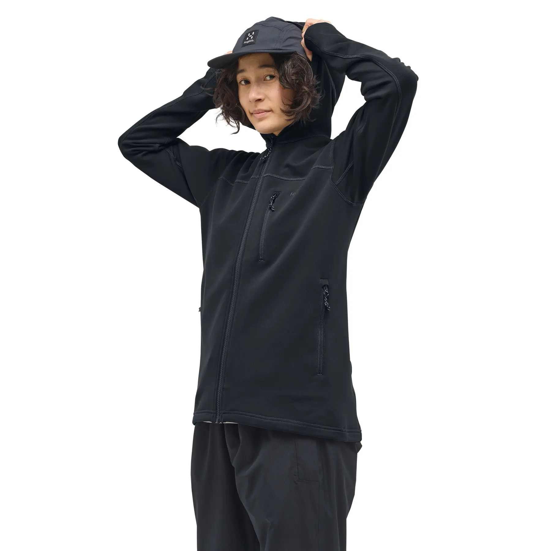 Wanderjacke mit Kapuze, Damen Haglöfs Rosson Mid