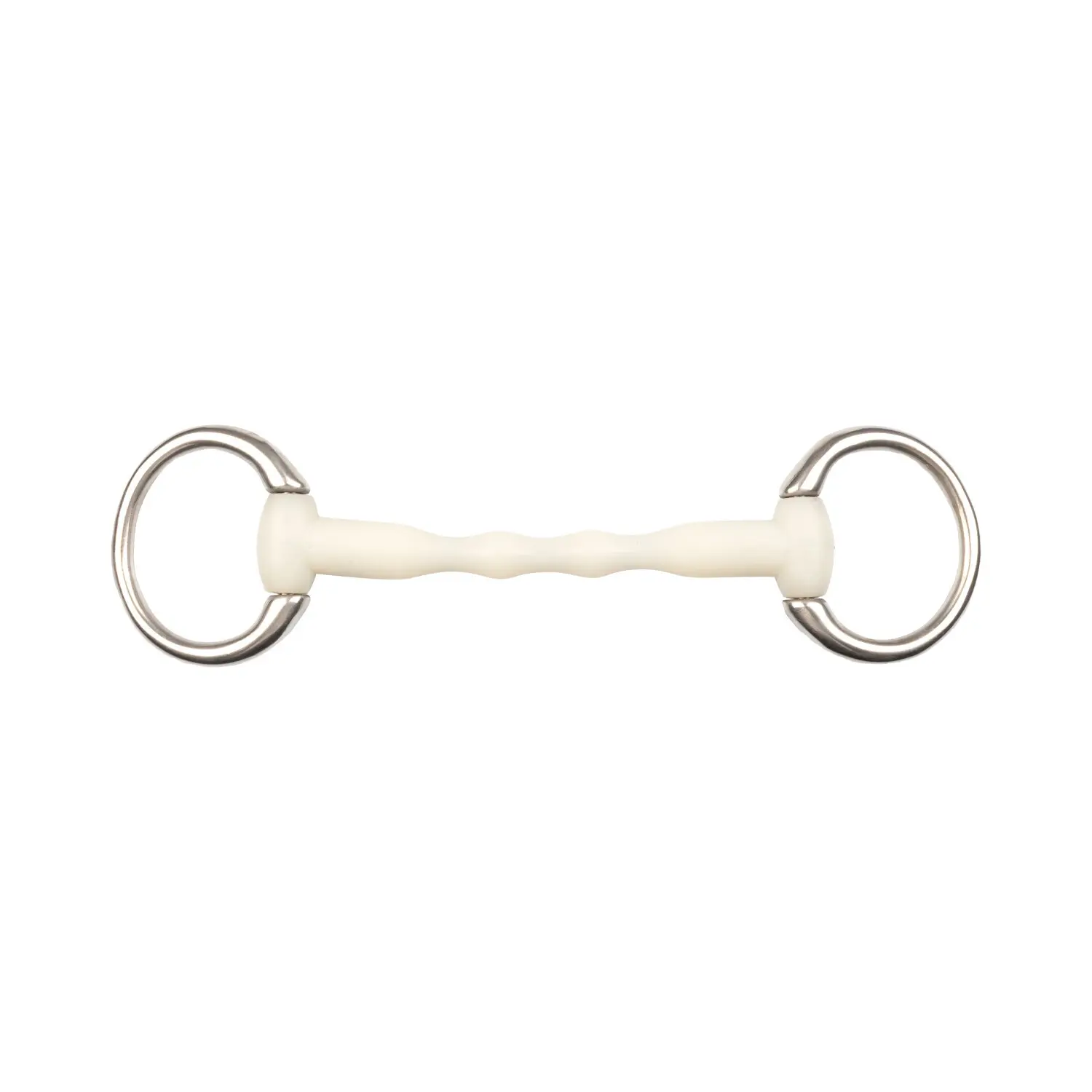 Three-ring snaffle bit for horse Happy Mouth Mullen