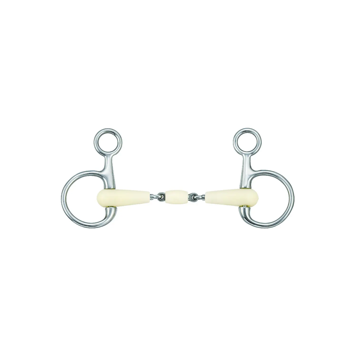 Double snaffle bits for horses Happy Mouth