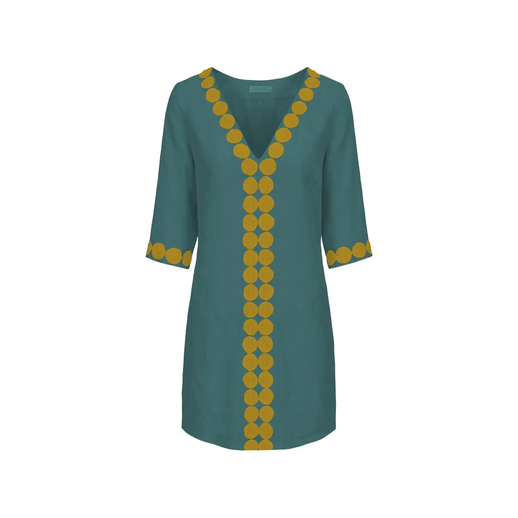 Abito corto in lino donna