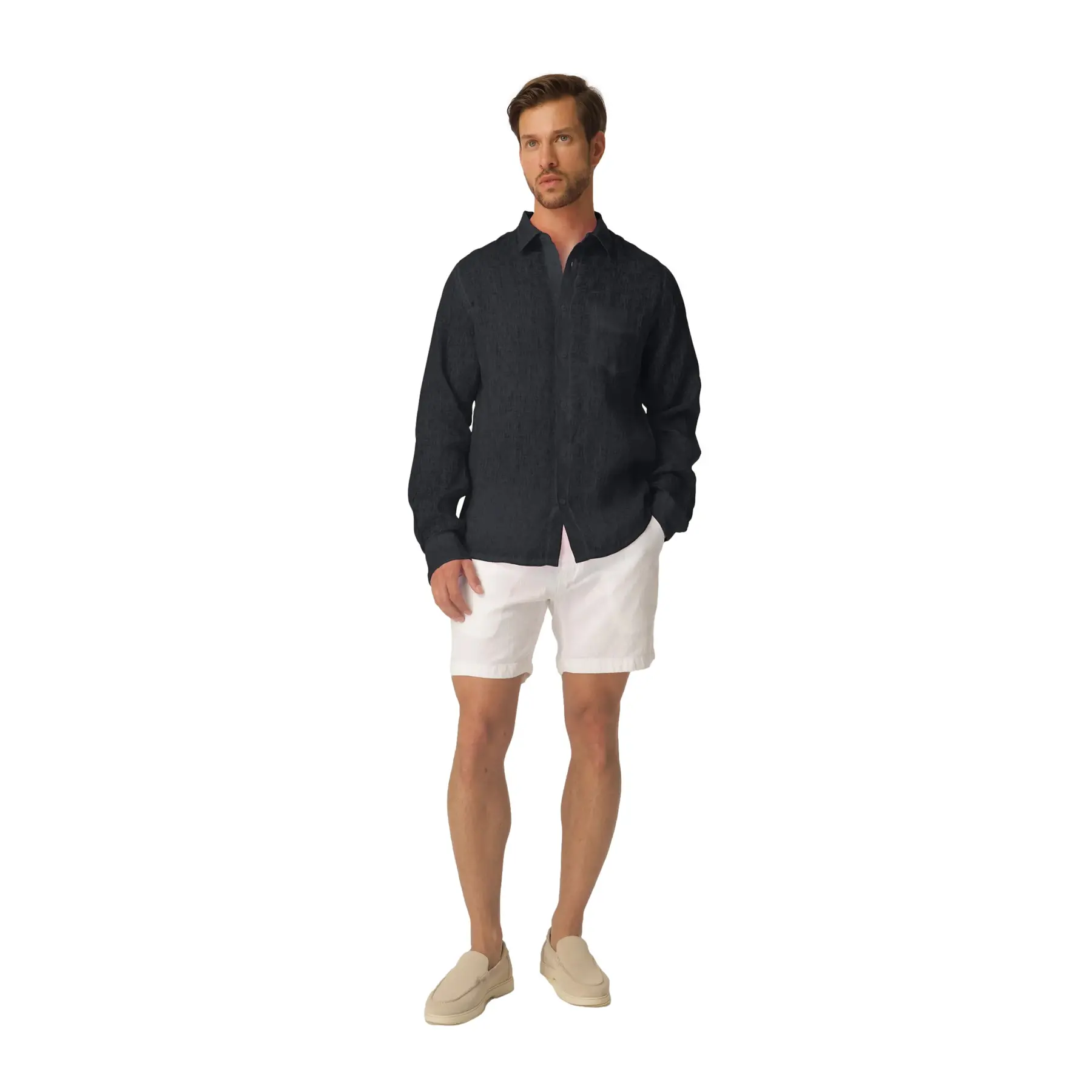 Camicia Haris Cotton Front Pocket