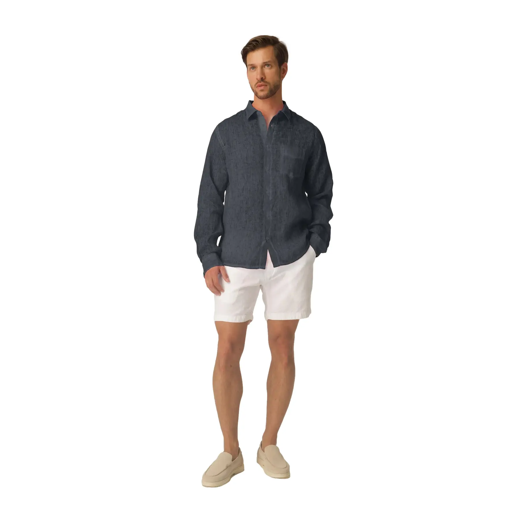 Camicia Haris Cotton Front Pocket