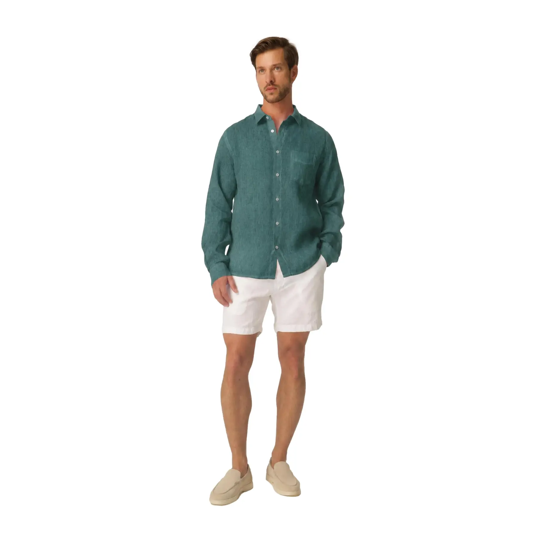 Camicia Haris Cotton Front Pocket