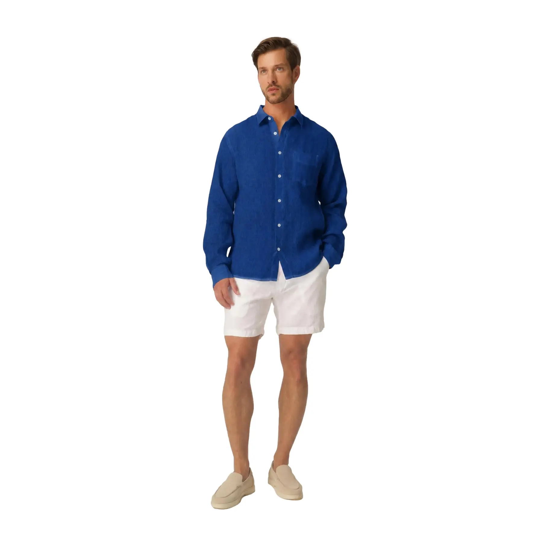 Camicia Haris Cotton Front Pocket