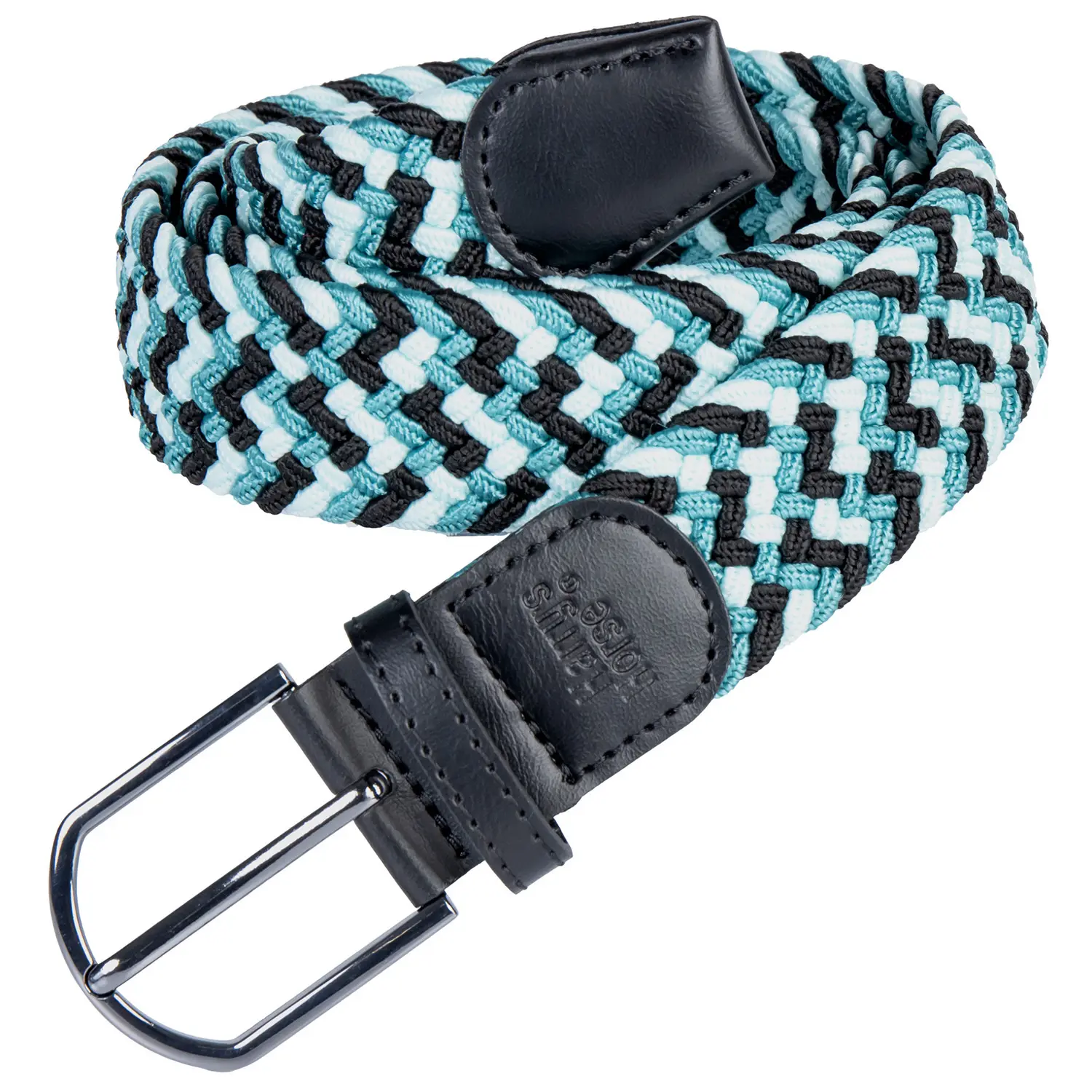 Harry's Horse Riem Harry's Horse Elastic Donkergrijs